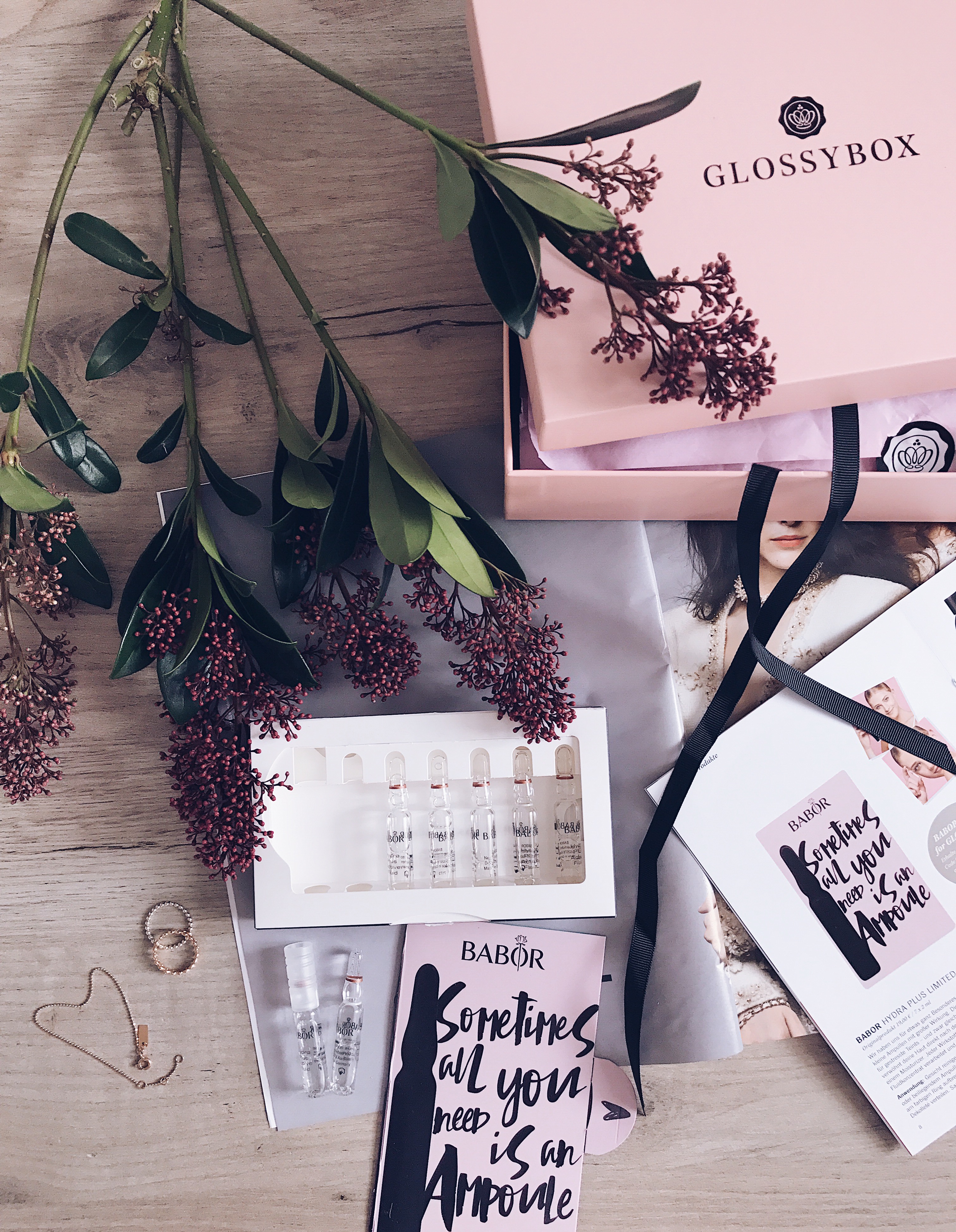 Glossybox, Babor Hydra Plus Active Fluid Ampullen