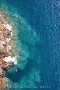 blue sea near manarola