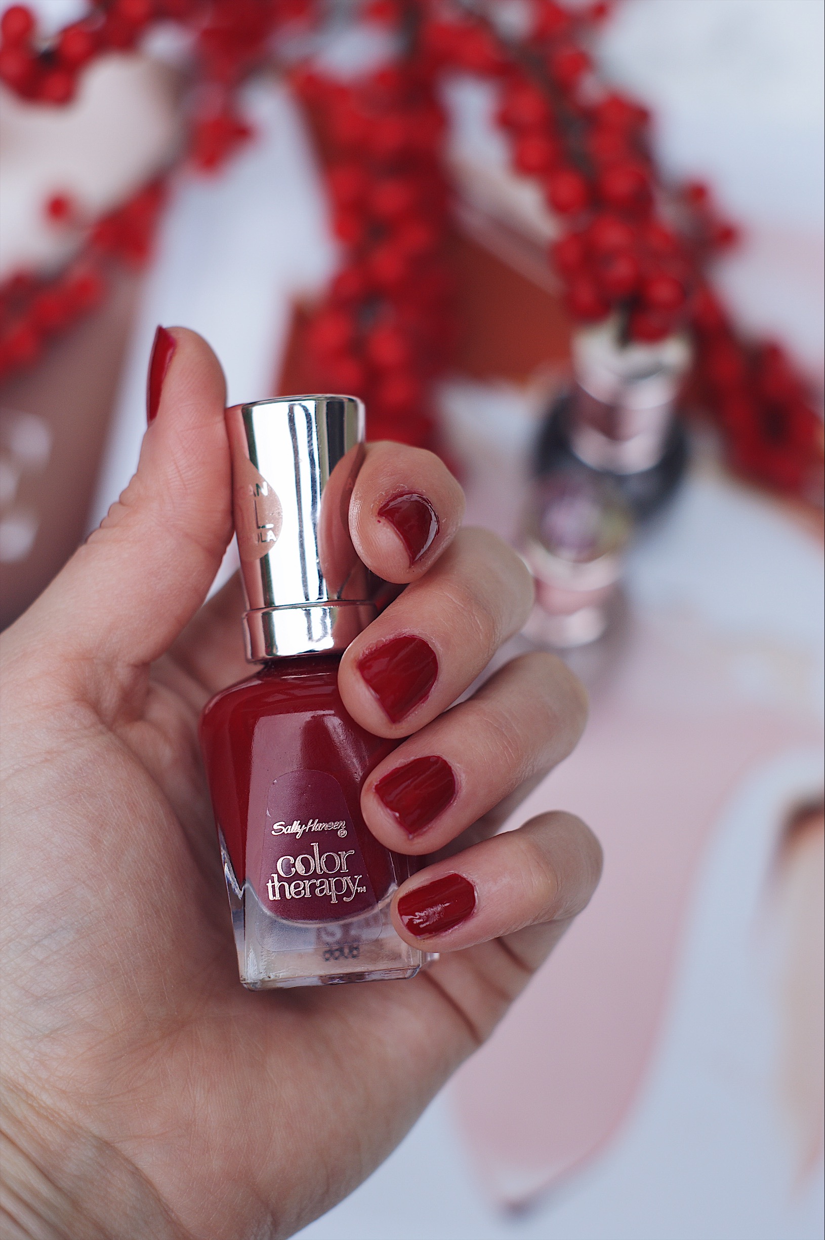Sally Hansen Nagellack Herbst Red-y to glow