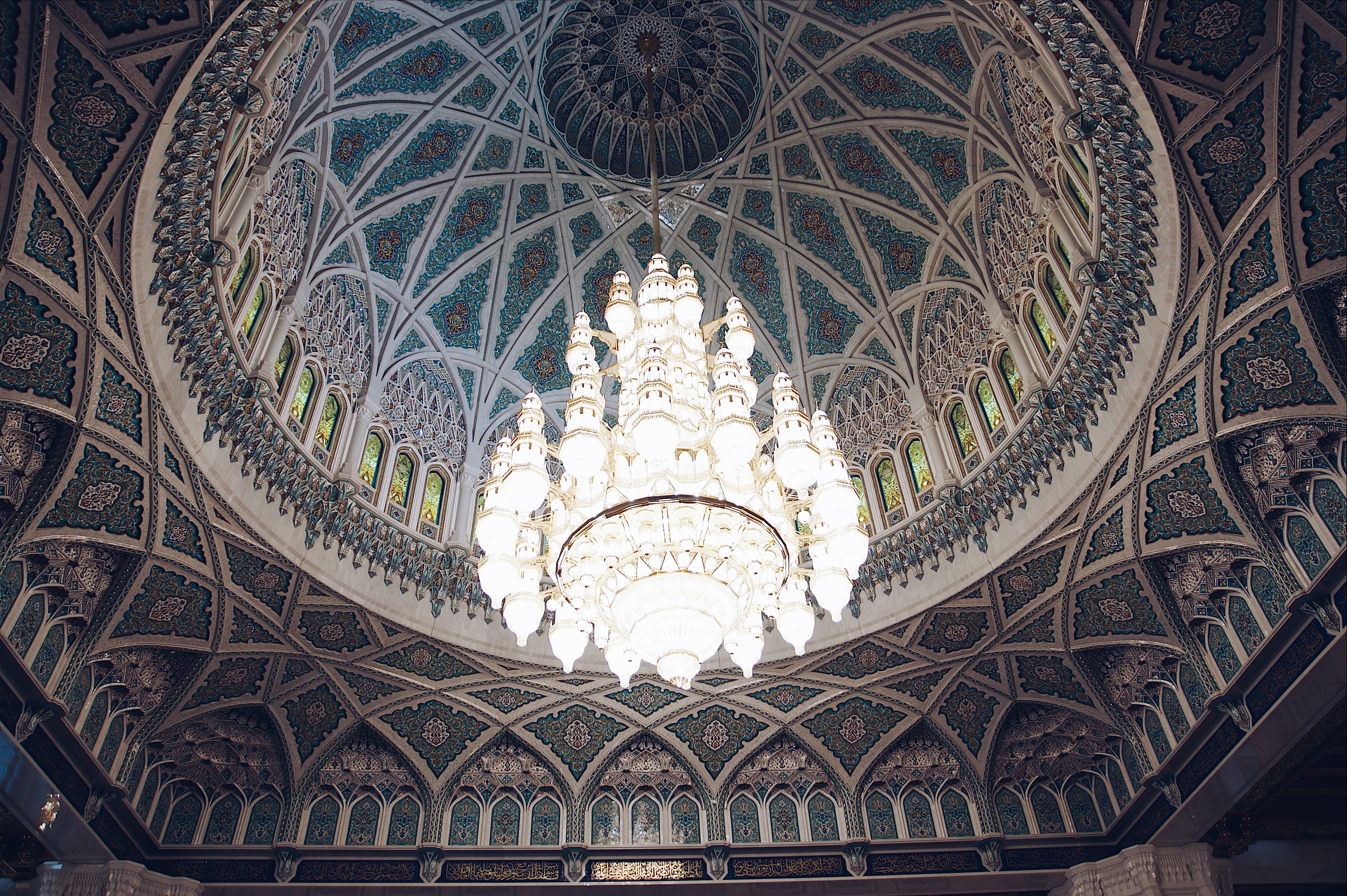 Muscat Große Sultan Quabus Moschee