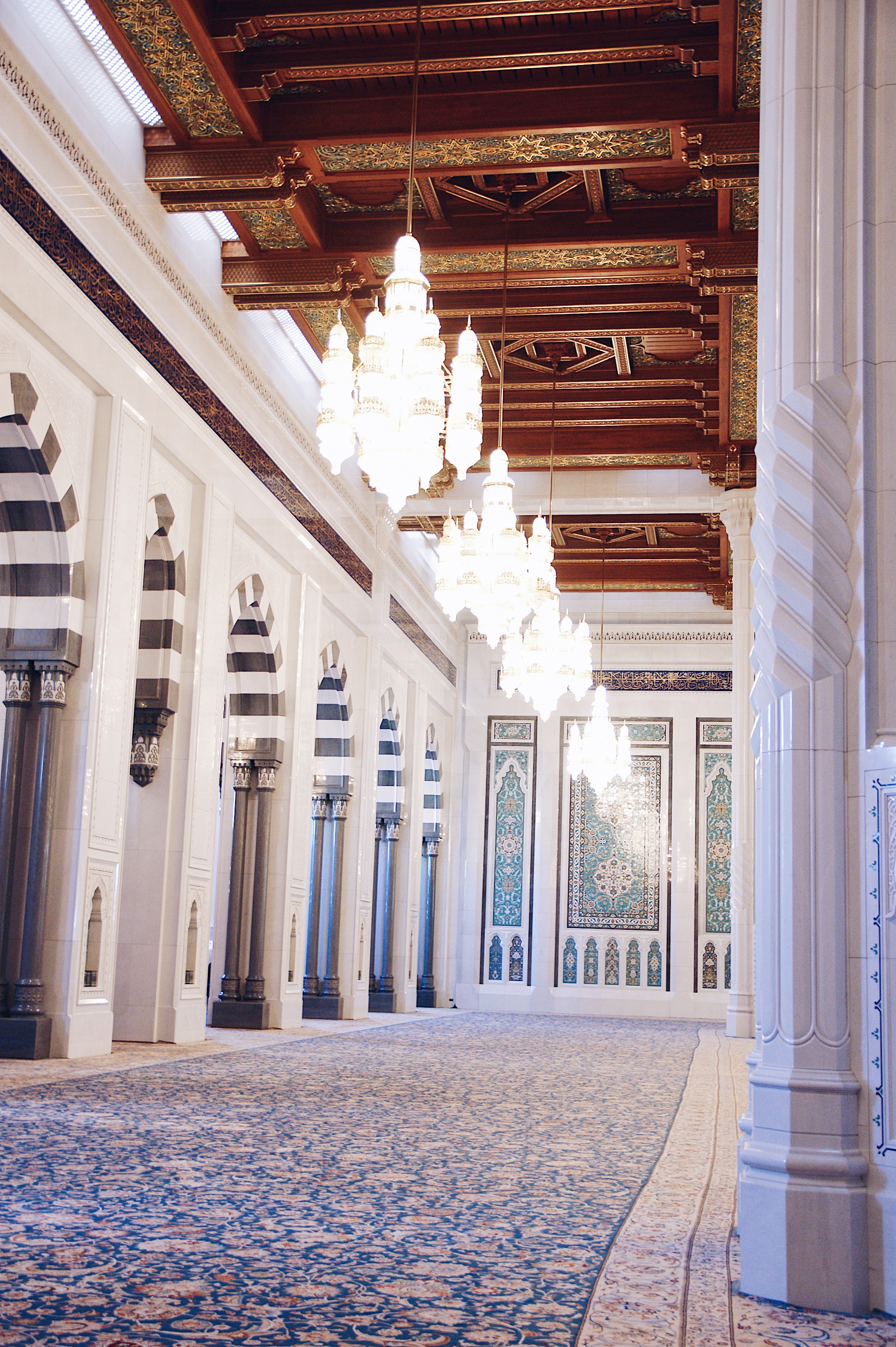 Muscat Große Sultan Quabus Moschee