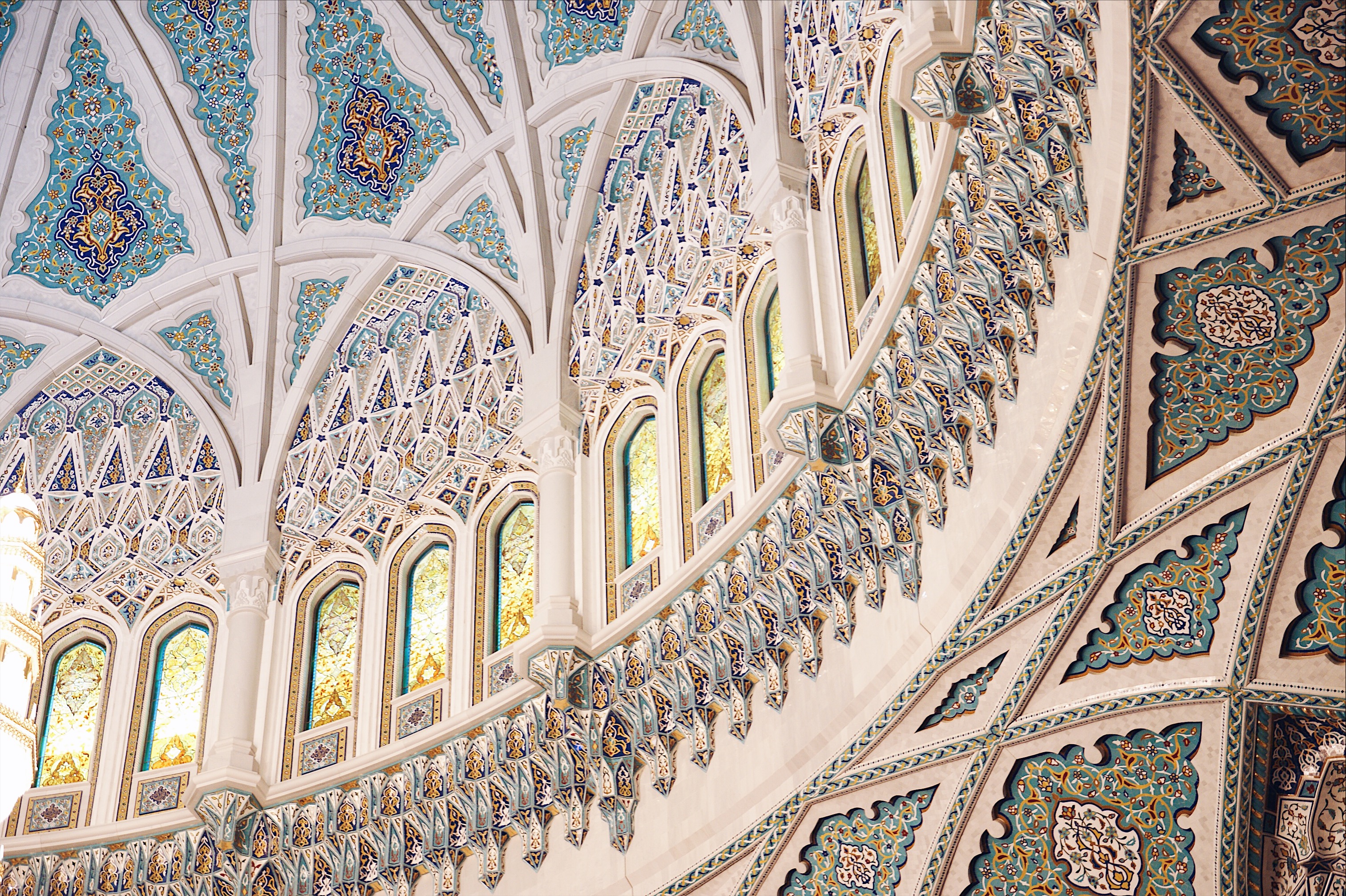 Muscat Große Sultan Quabus Moschee