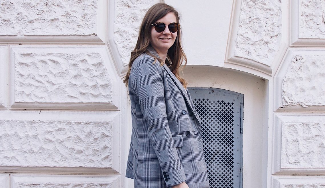Hahnentritt Blazer kombinieren