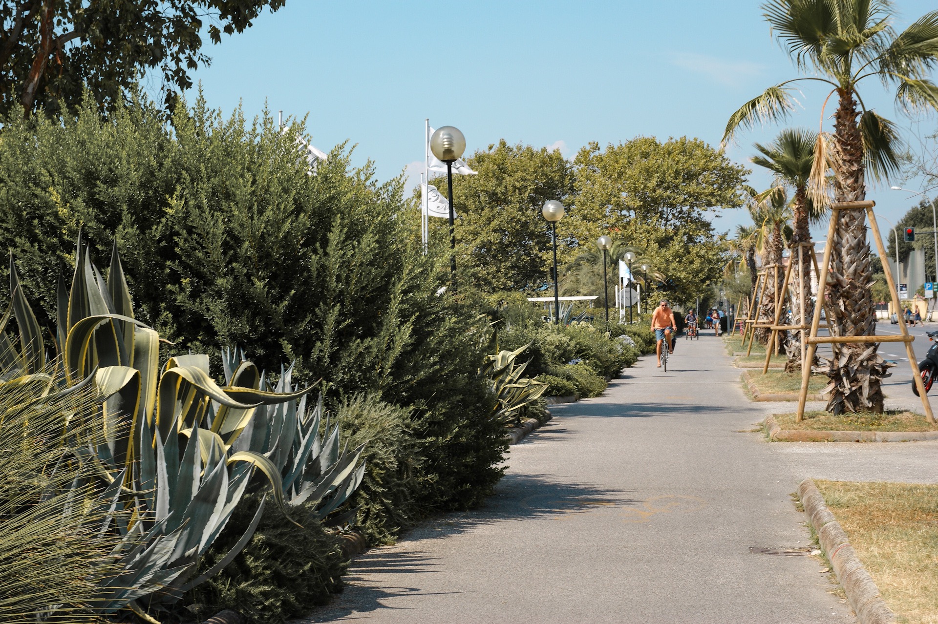 Versilia, Forte die Marmi, Massa, Lido do Camaiore, Radfahren, Ligurien, Italien, Reise, biking