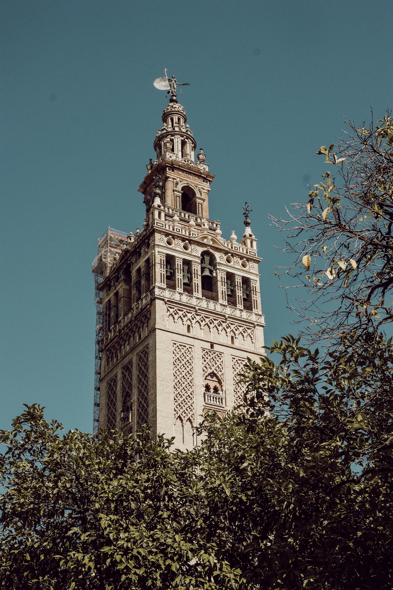 Sevilla La Giralda Glockenturm