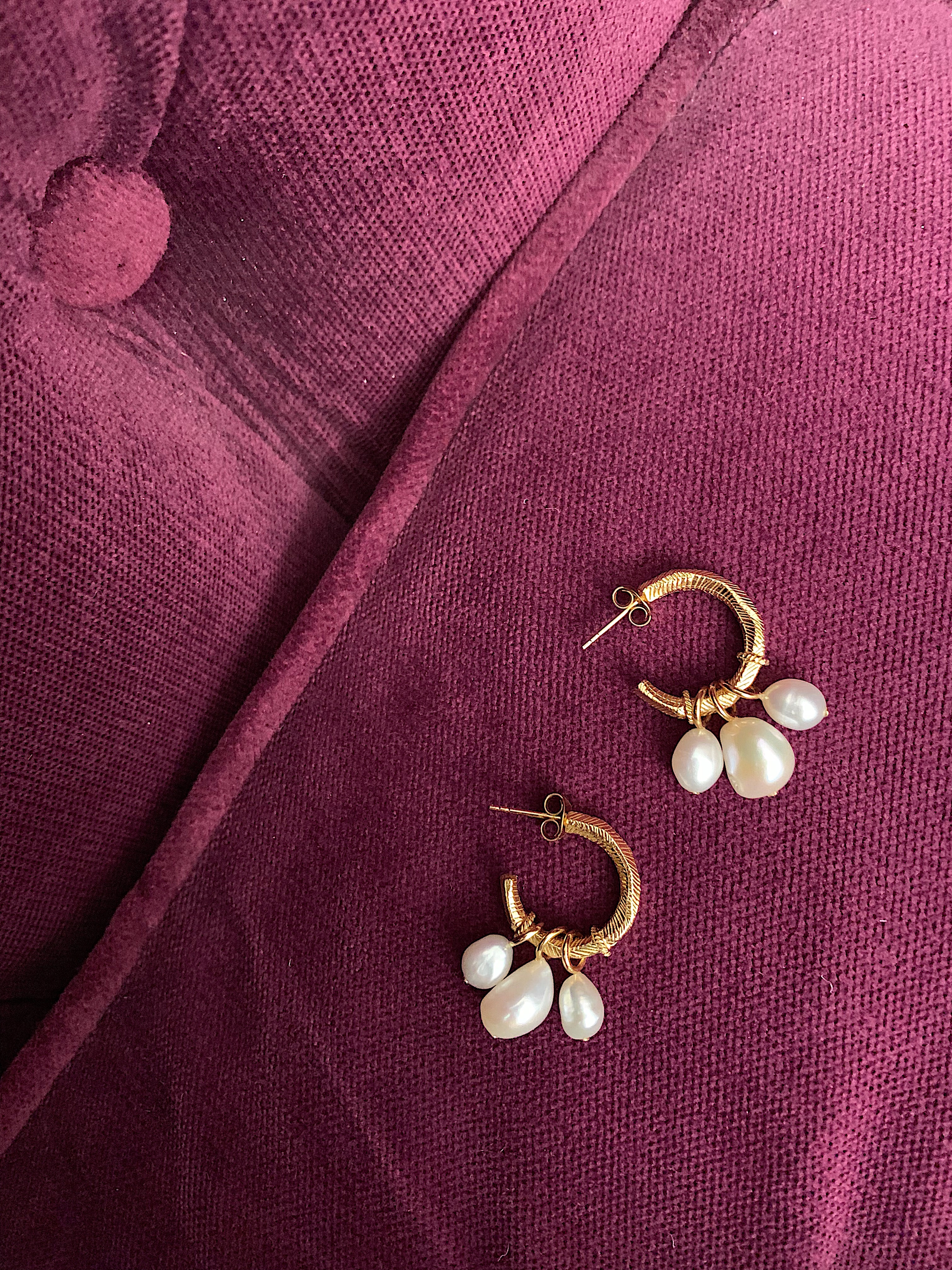 Safira pearl earrings 