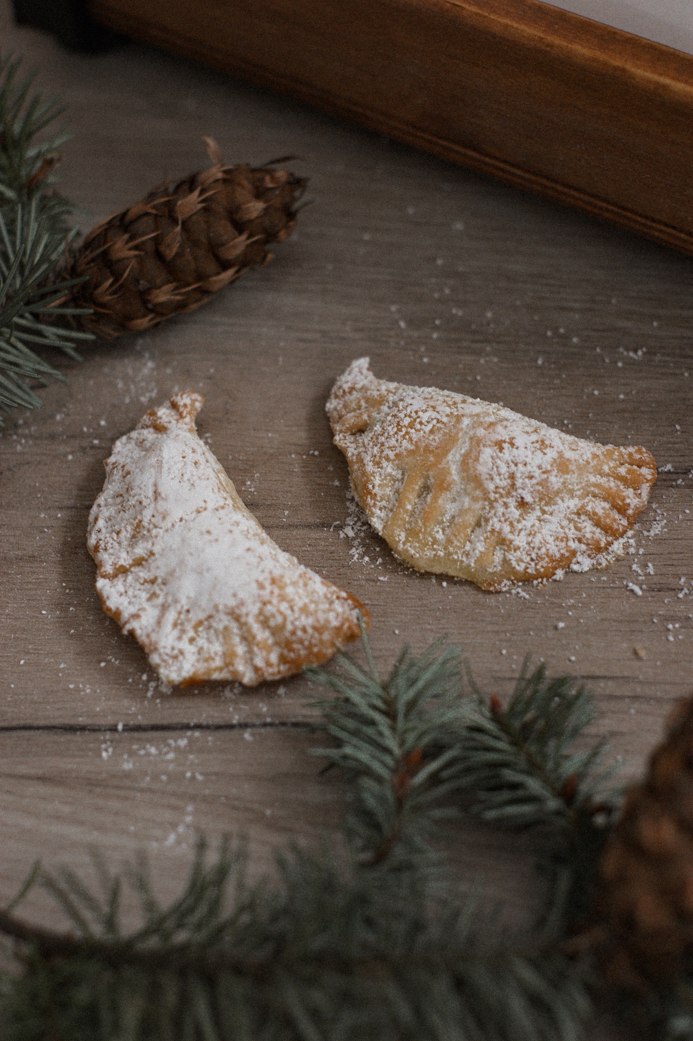 Weihnachtskekse Rezept, Topfentascherl