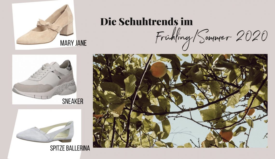 Schuh Trends Frühling Sommer 2020