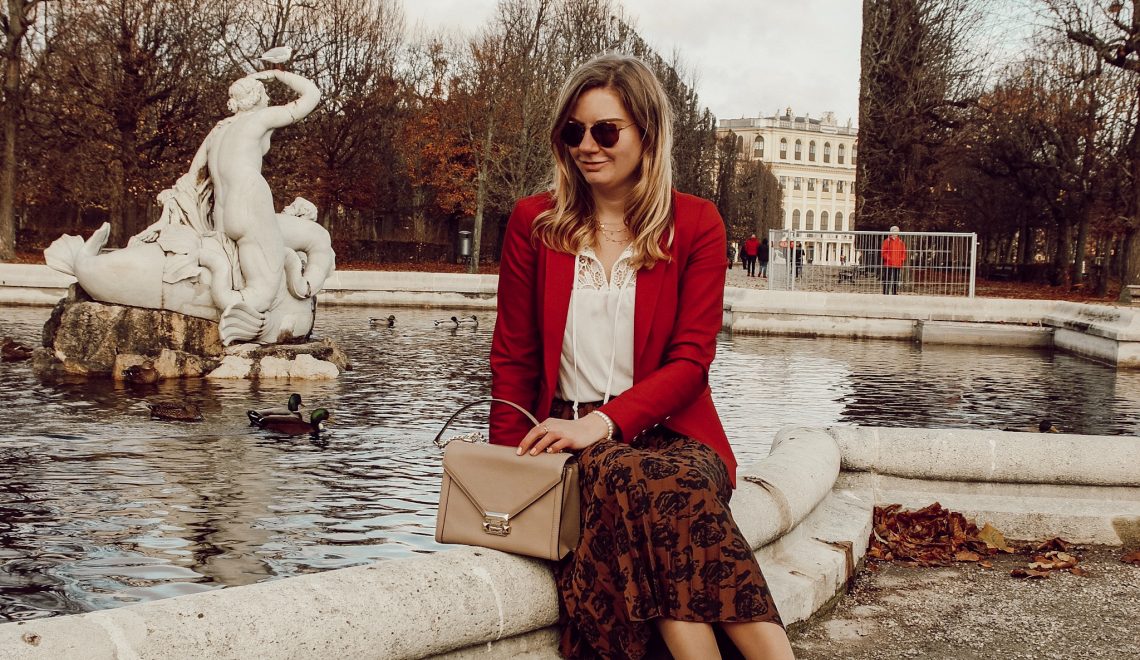 Mos Mosh Outfit, Schloss Schönbrunn, Winter Outfit