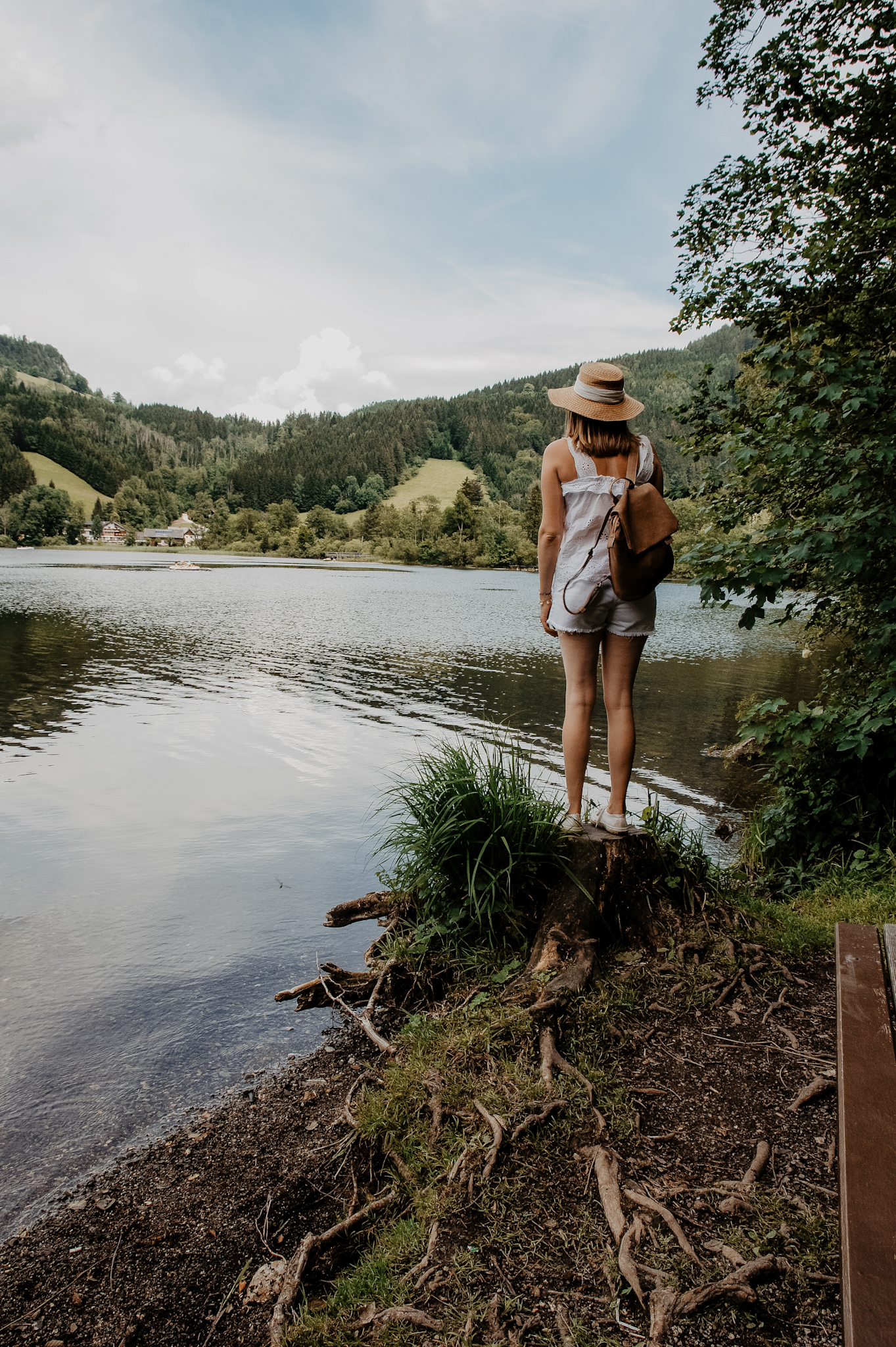 Lunz am See Wanderung zum Mittersee