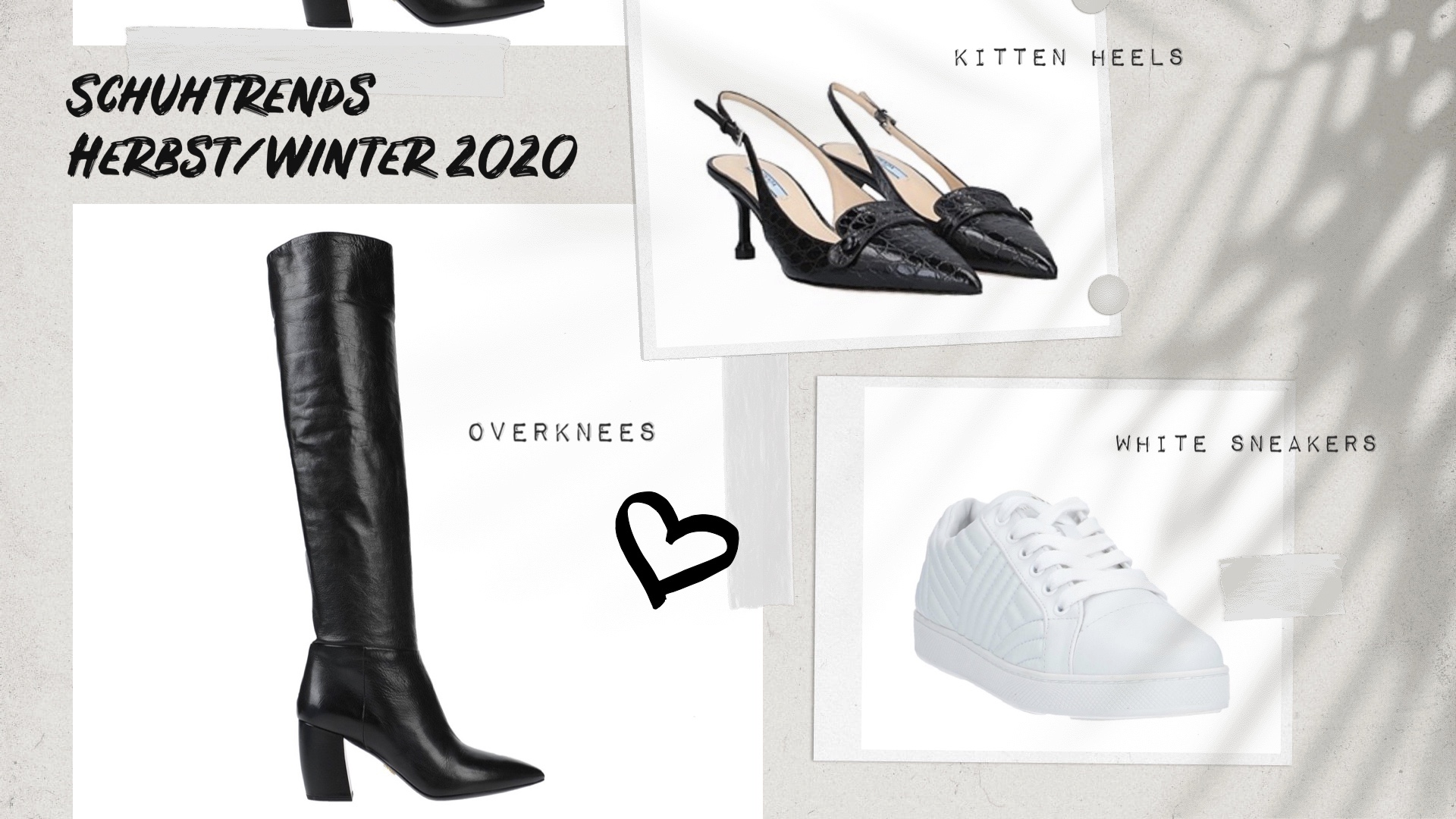 Schuhtrends Herbst Winter 2020