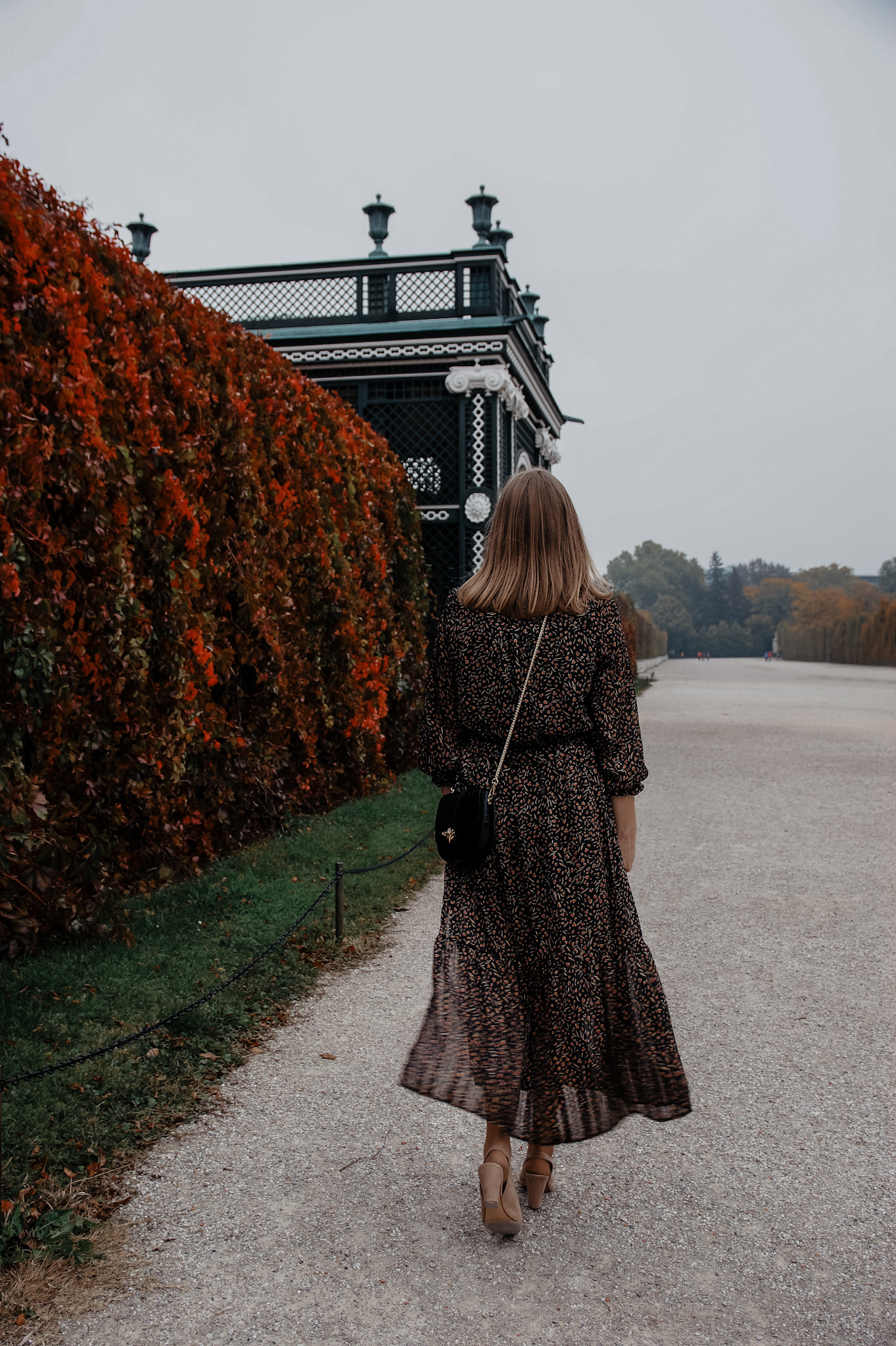 Maxikleid im Herbst