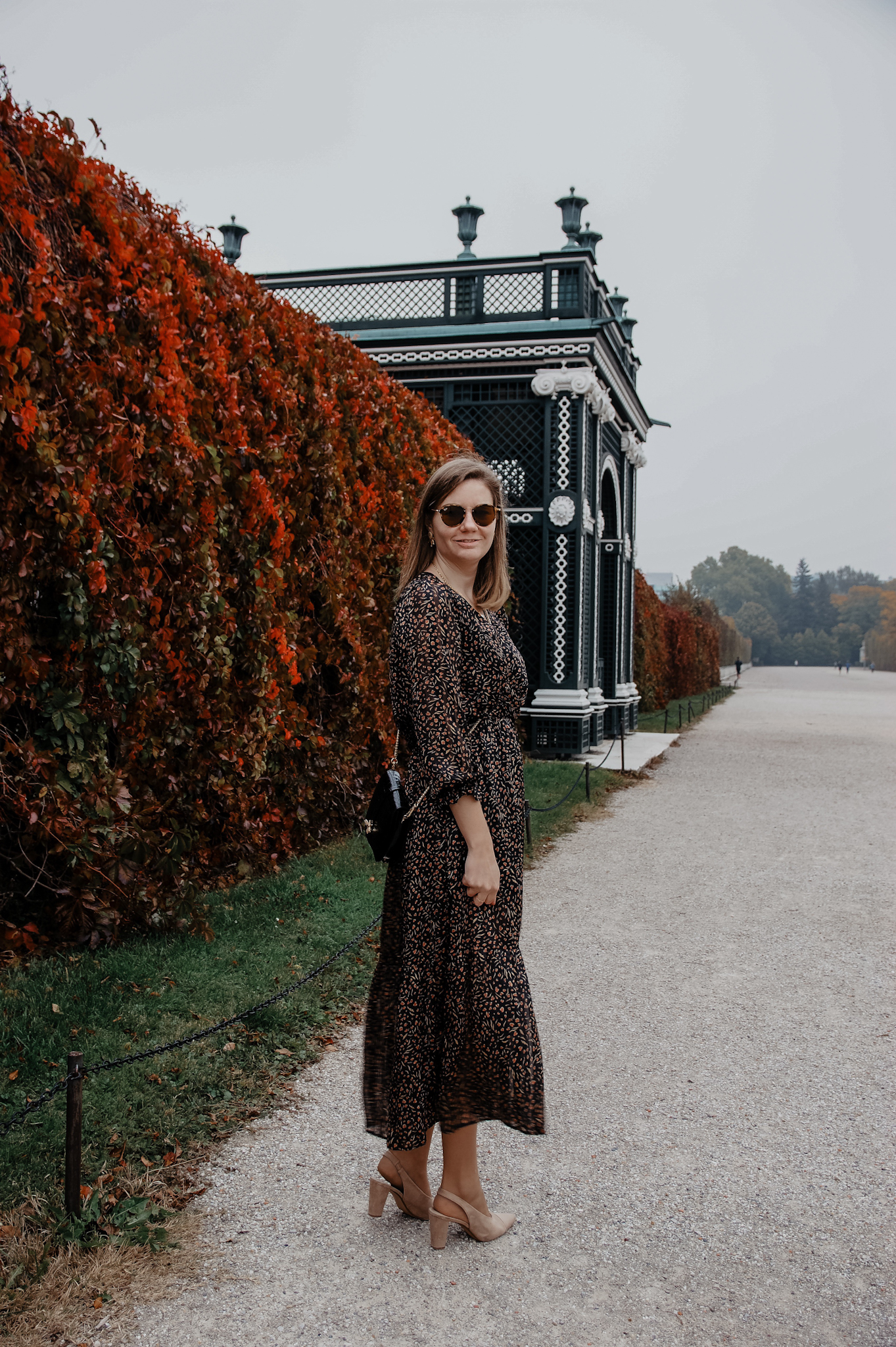 Maxikleid im Herbst