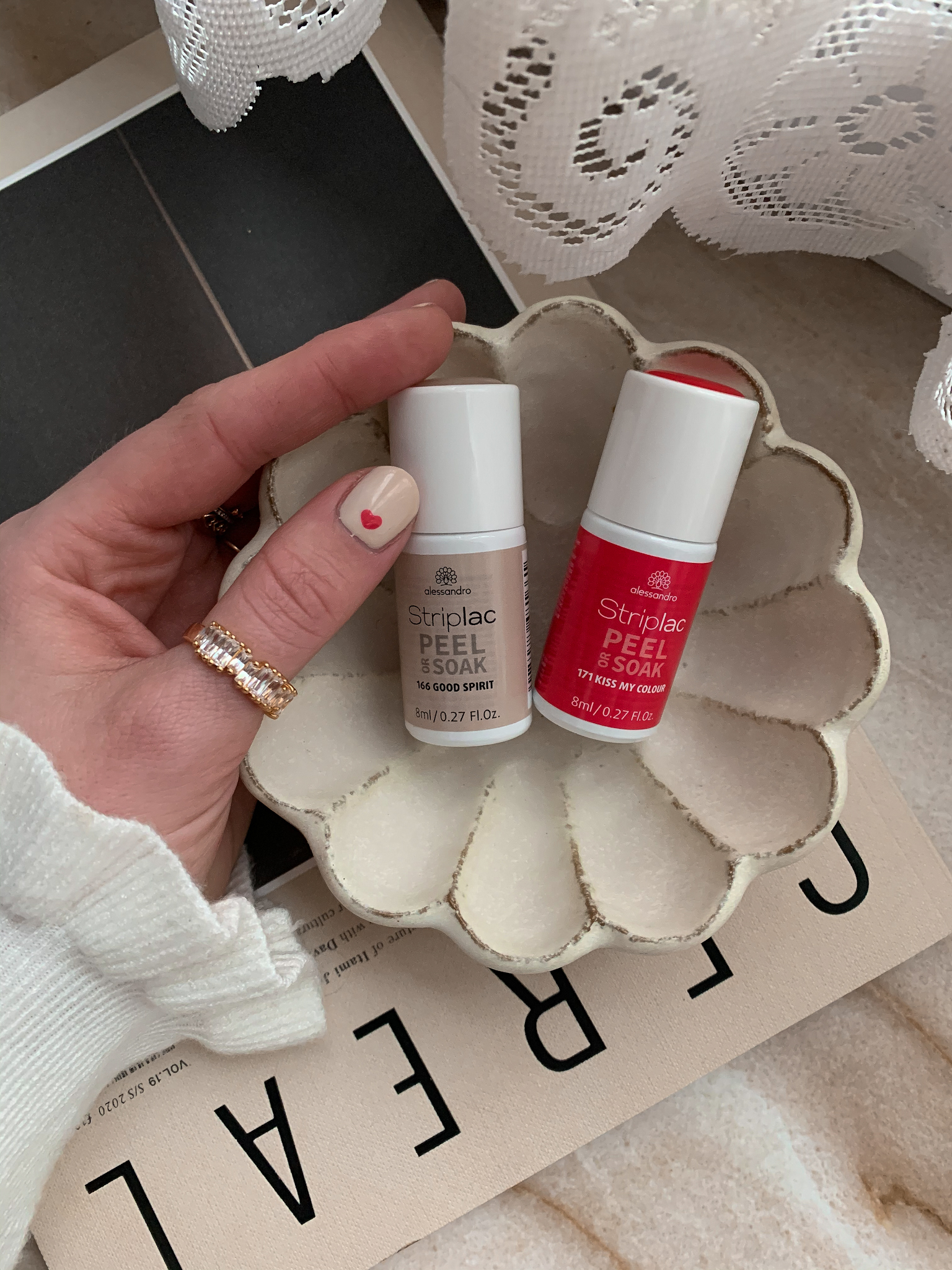 heart nail art, Valentine’s Day nails, nail design