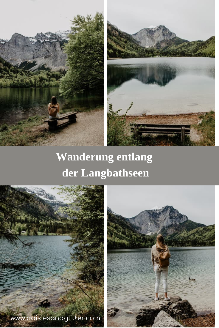 Wanderung entlang Langbathsee, Traunsee