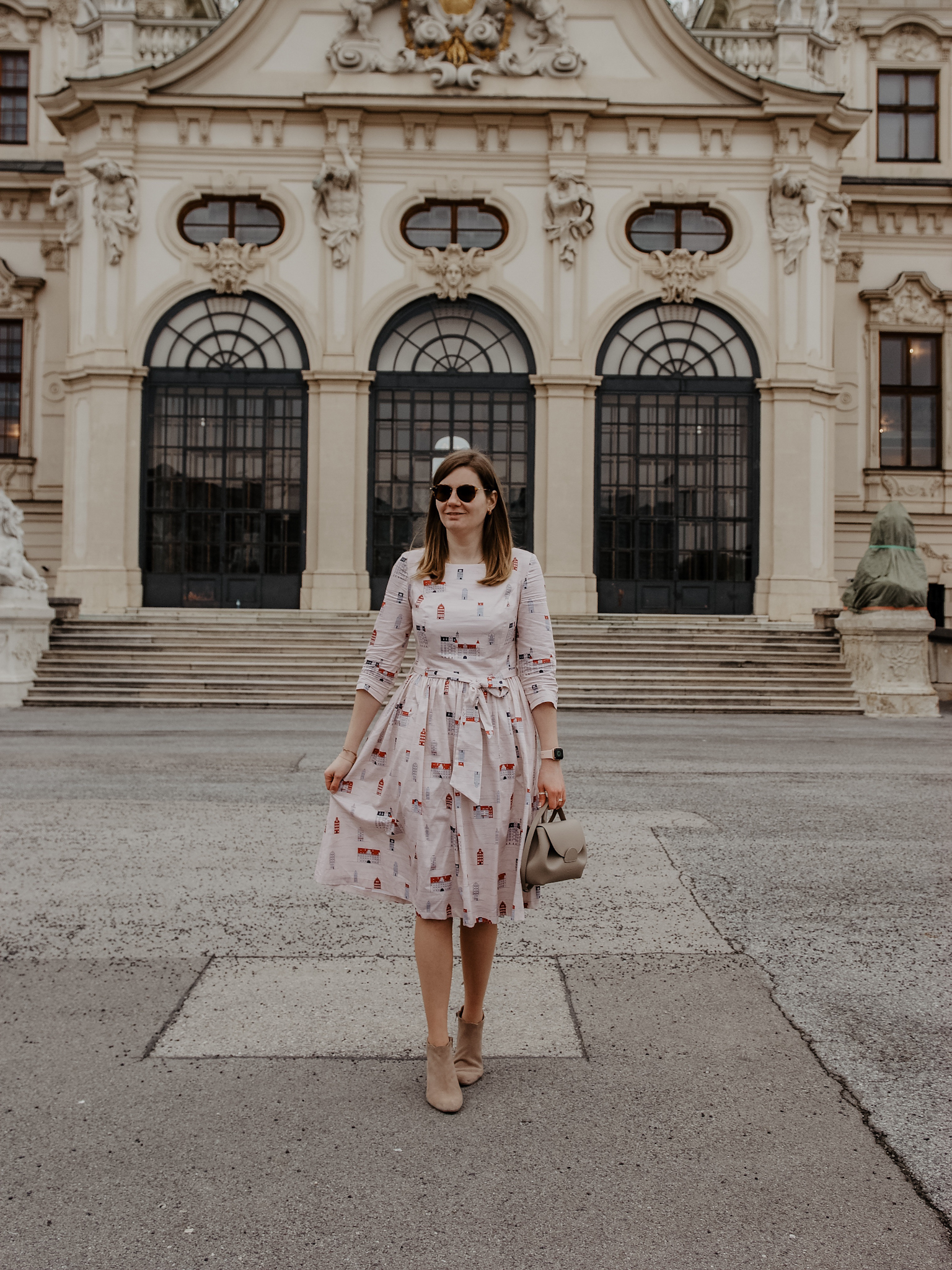 Marie Zelie Kleid, Schloss Belvedere