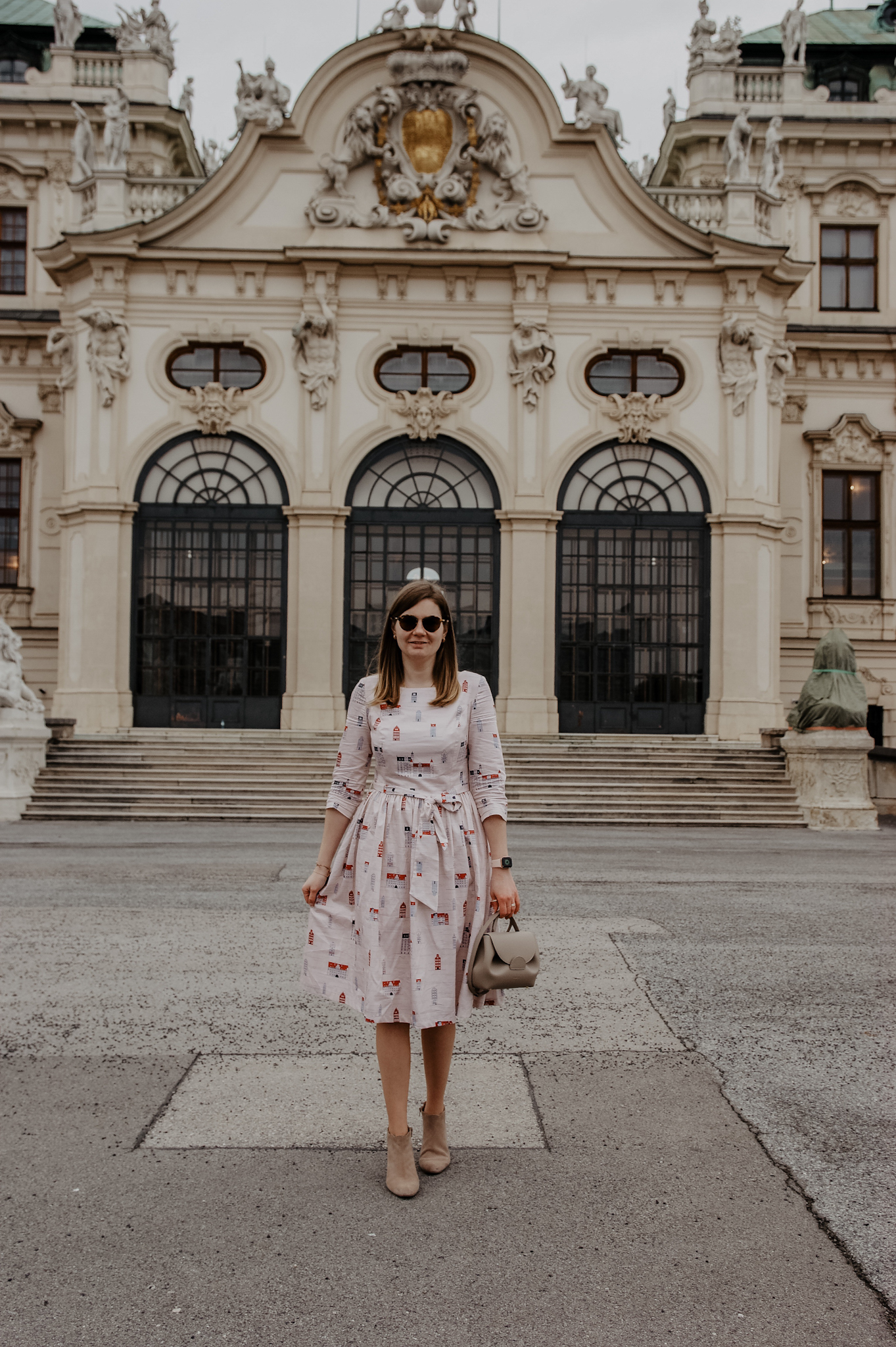 Marie Zelie Kleid, Schloss Belvedere