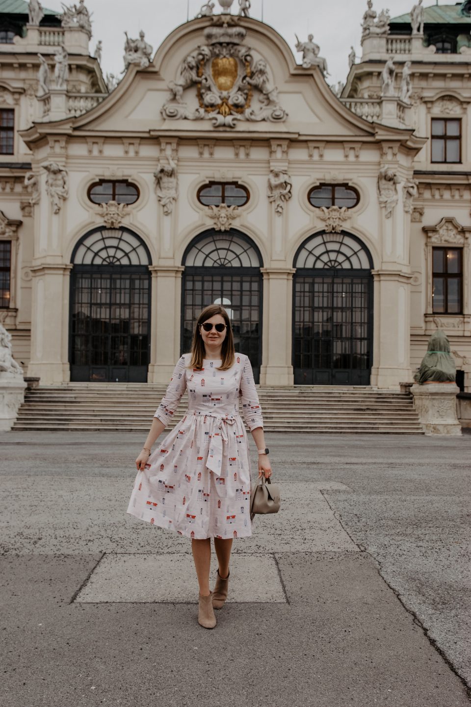 Marie Zelie Kleid, Schloss Belvedere