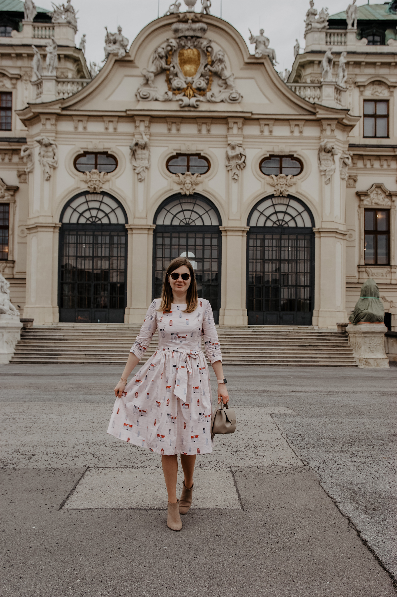 Marie Zelie Kleid, Schloss Belvedere