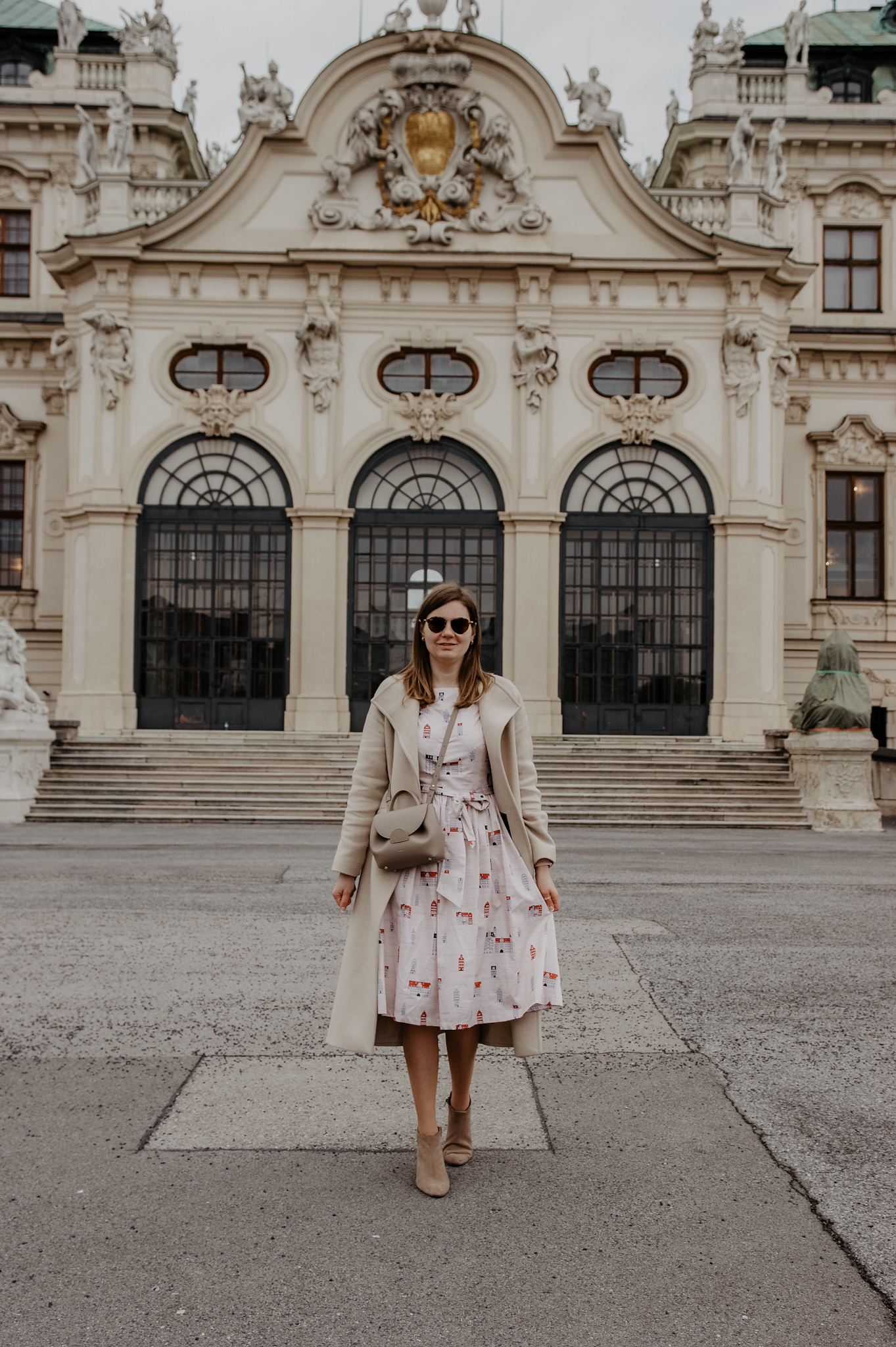 Marie Zelie Kleid, Schloss Belvedere