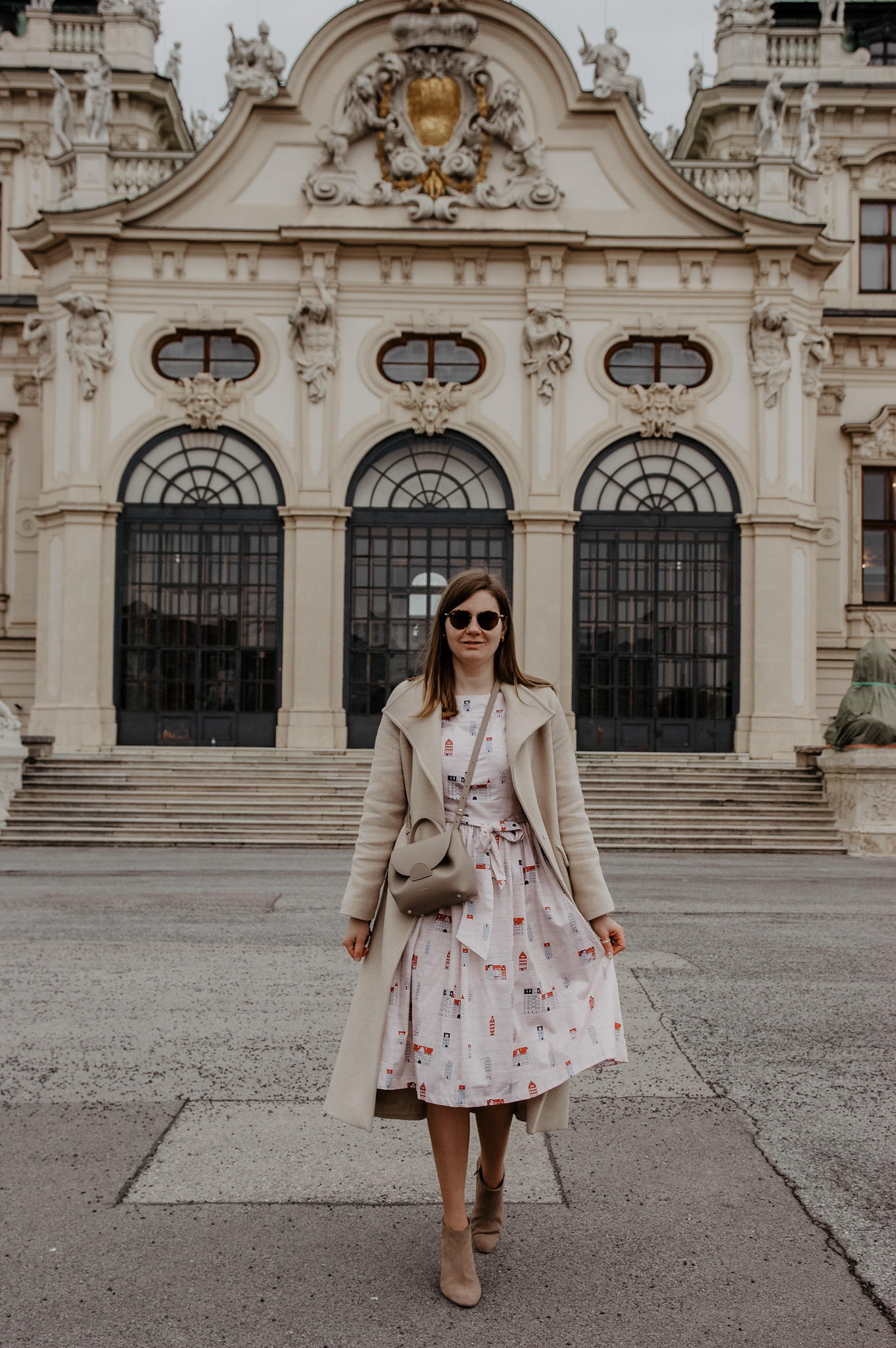 Marie Zelie Kleid, Schloss Belvedere