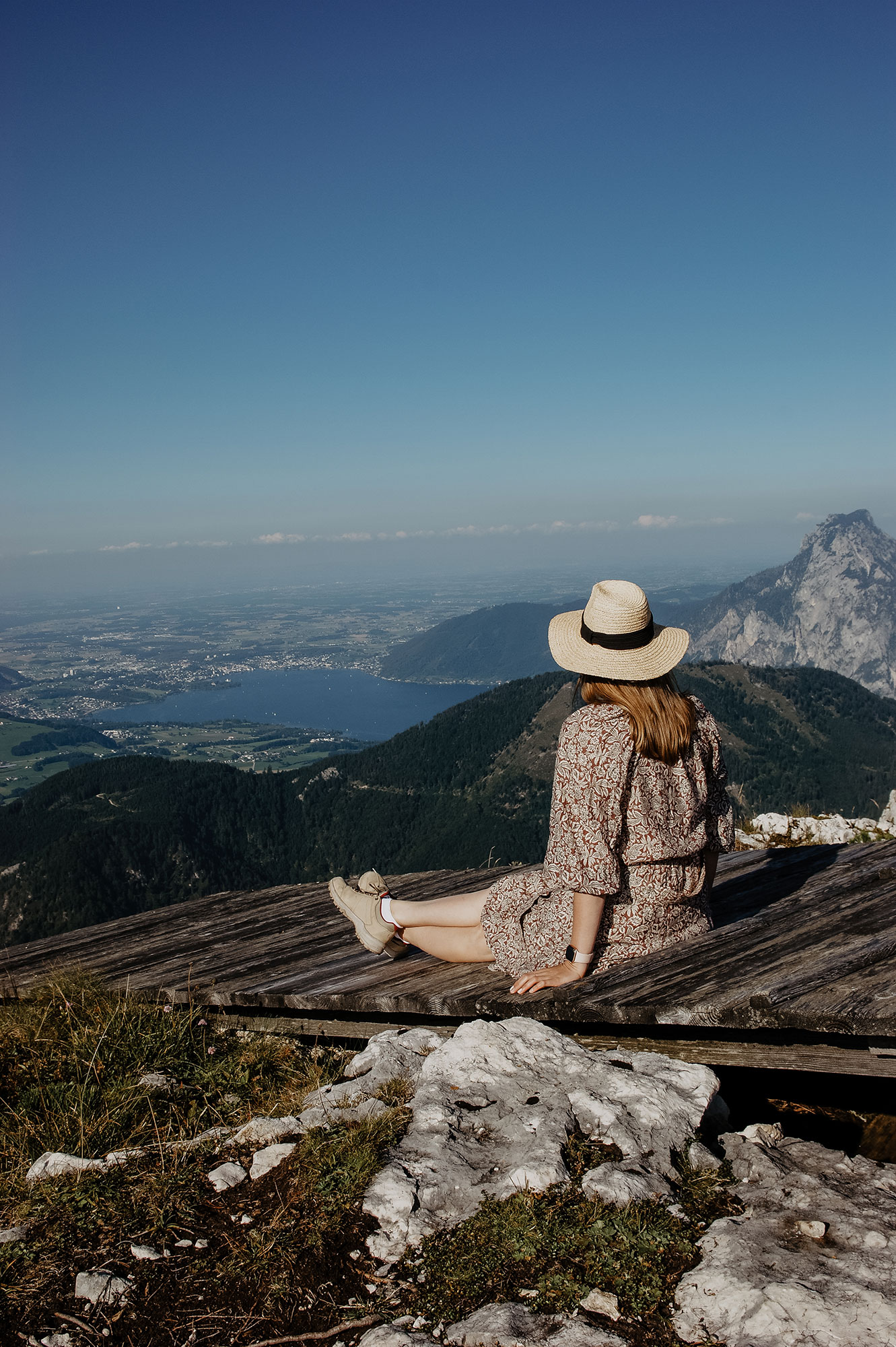 Feuerkogel-Europakreuz-Wanderung-Traunsee-Ebensee