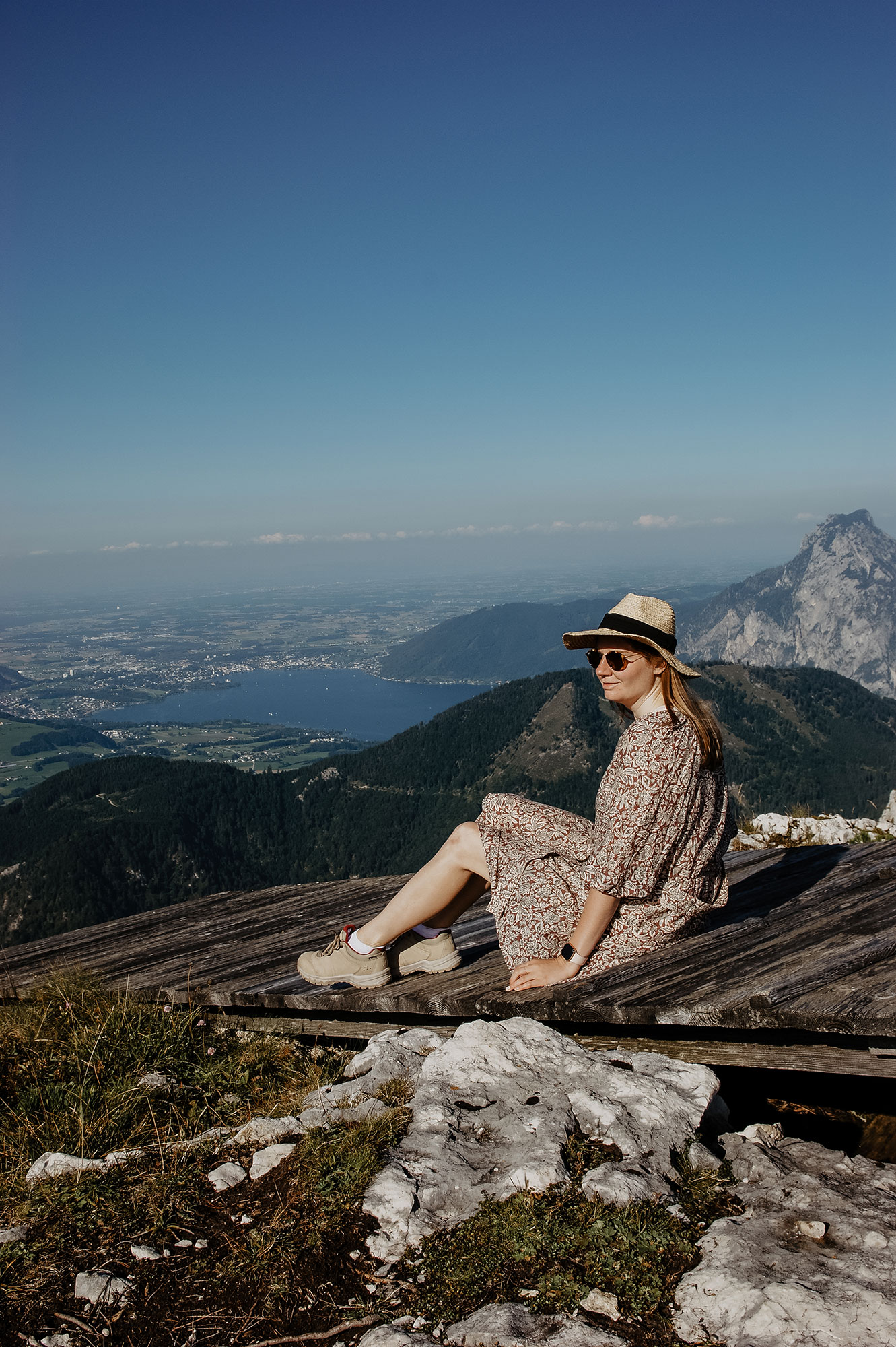 Feuerkogel-Europakreuz-Wanderung-Traunsee-Ebensee