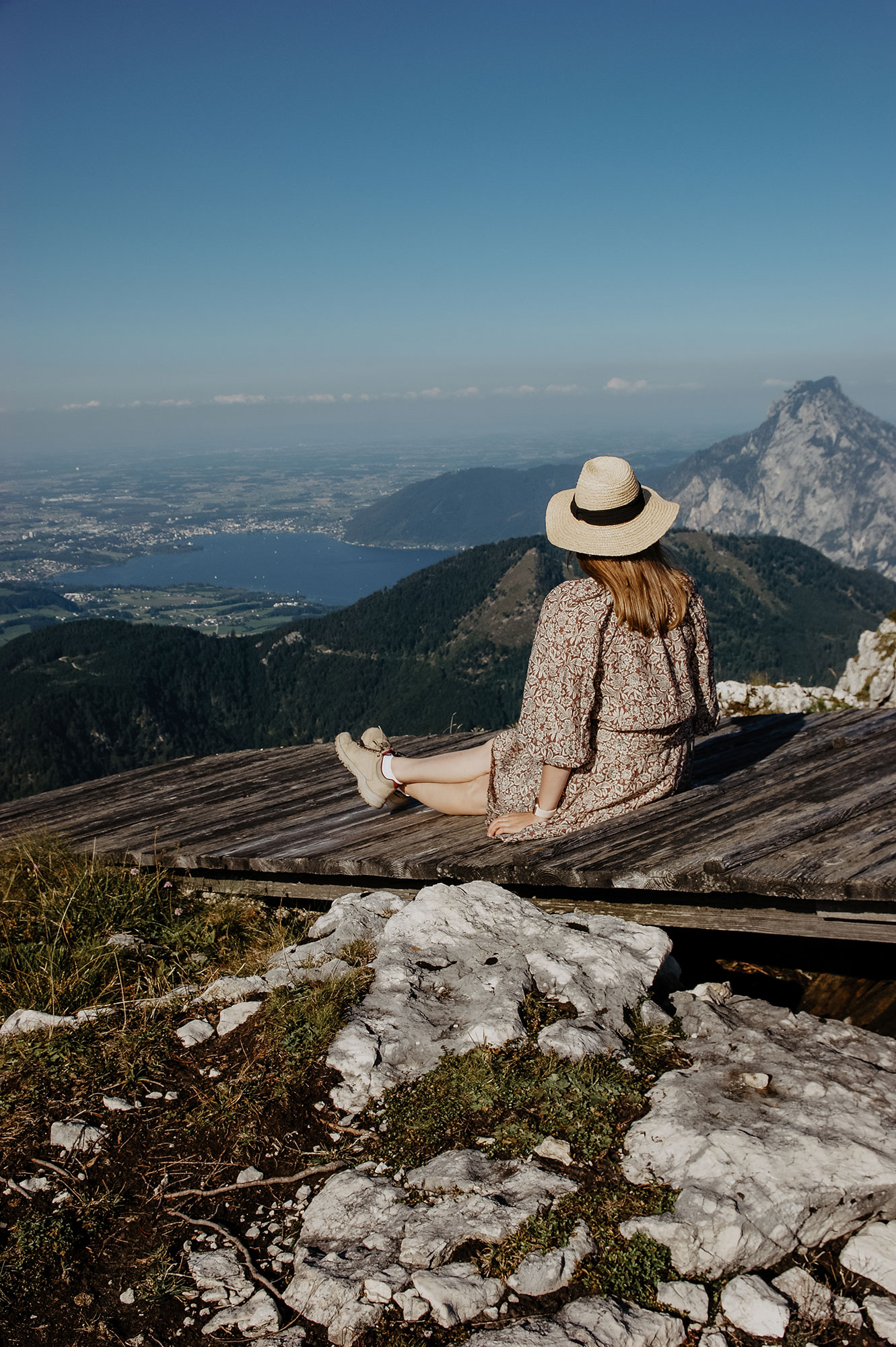 Feuerkogel-Europakreuz-Wanderung-Traunsee-Ebensee