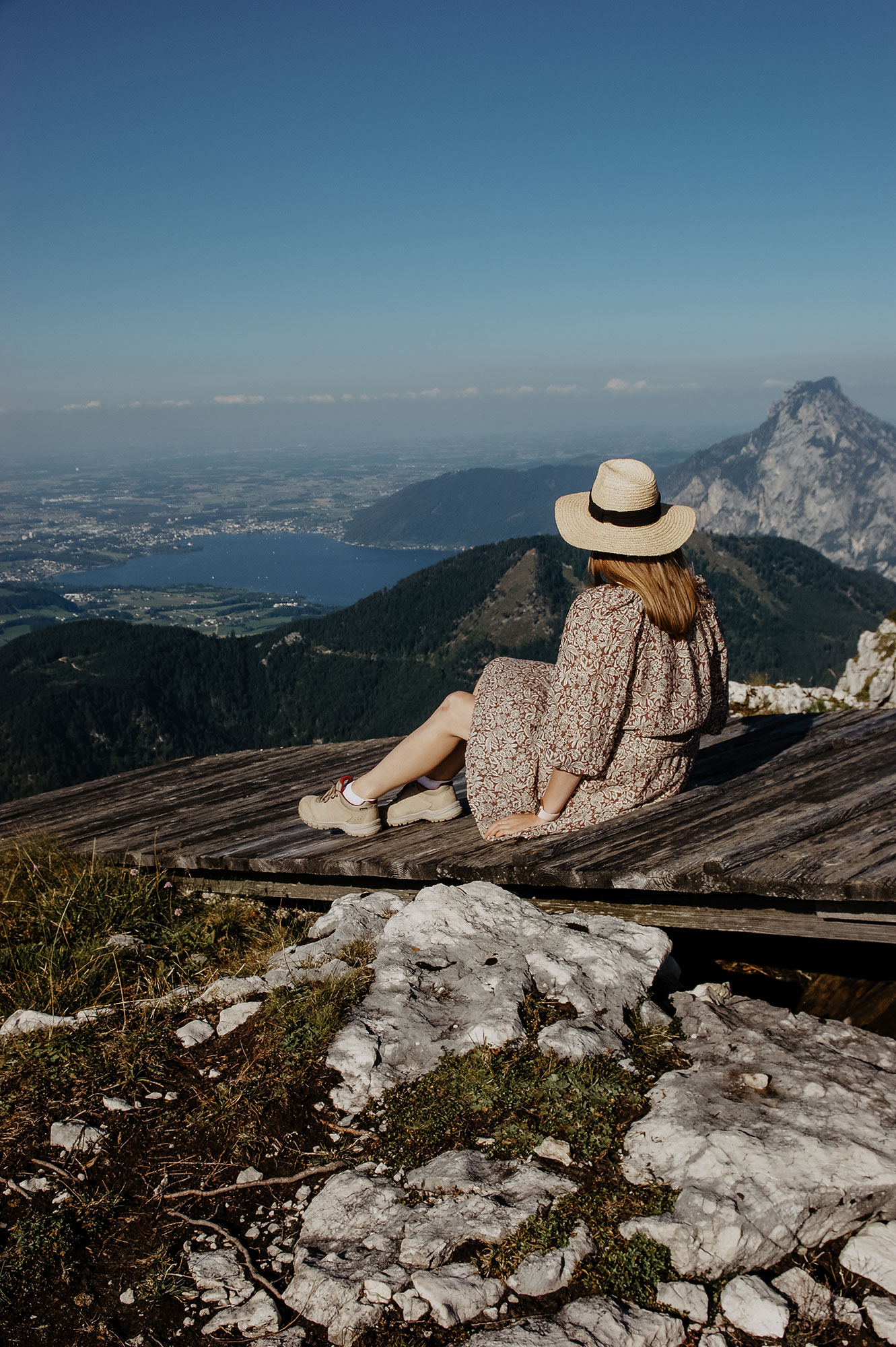 Feuerkogel-Europakreuz-Wanderung-Traunsee-Ebensee