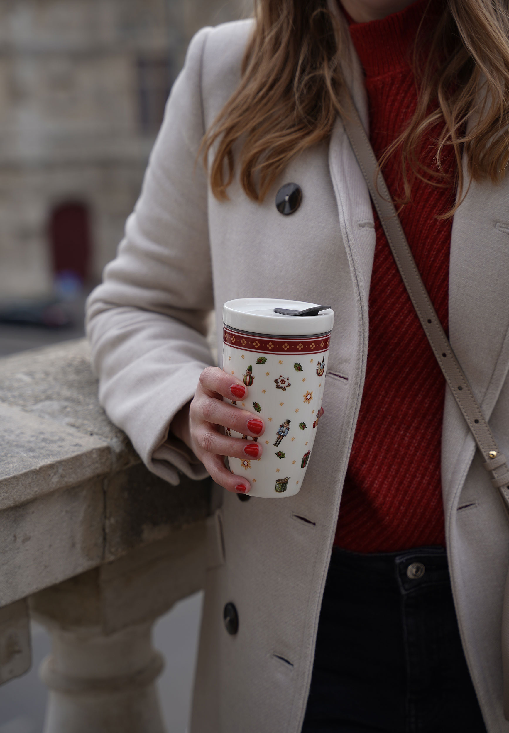 Winter Outfit, Wien, Villeroy Boch Coffee To Go Becher