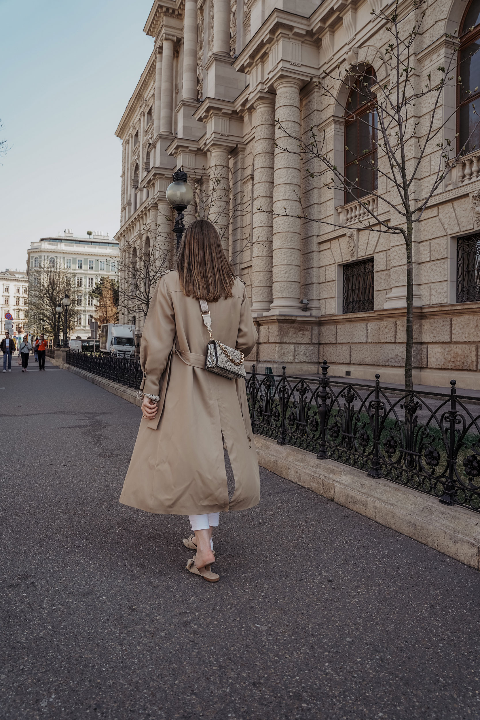 Trenchcoat spring outfit