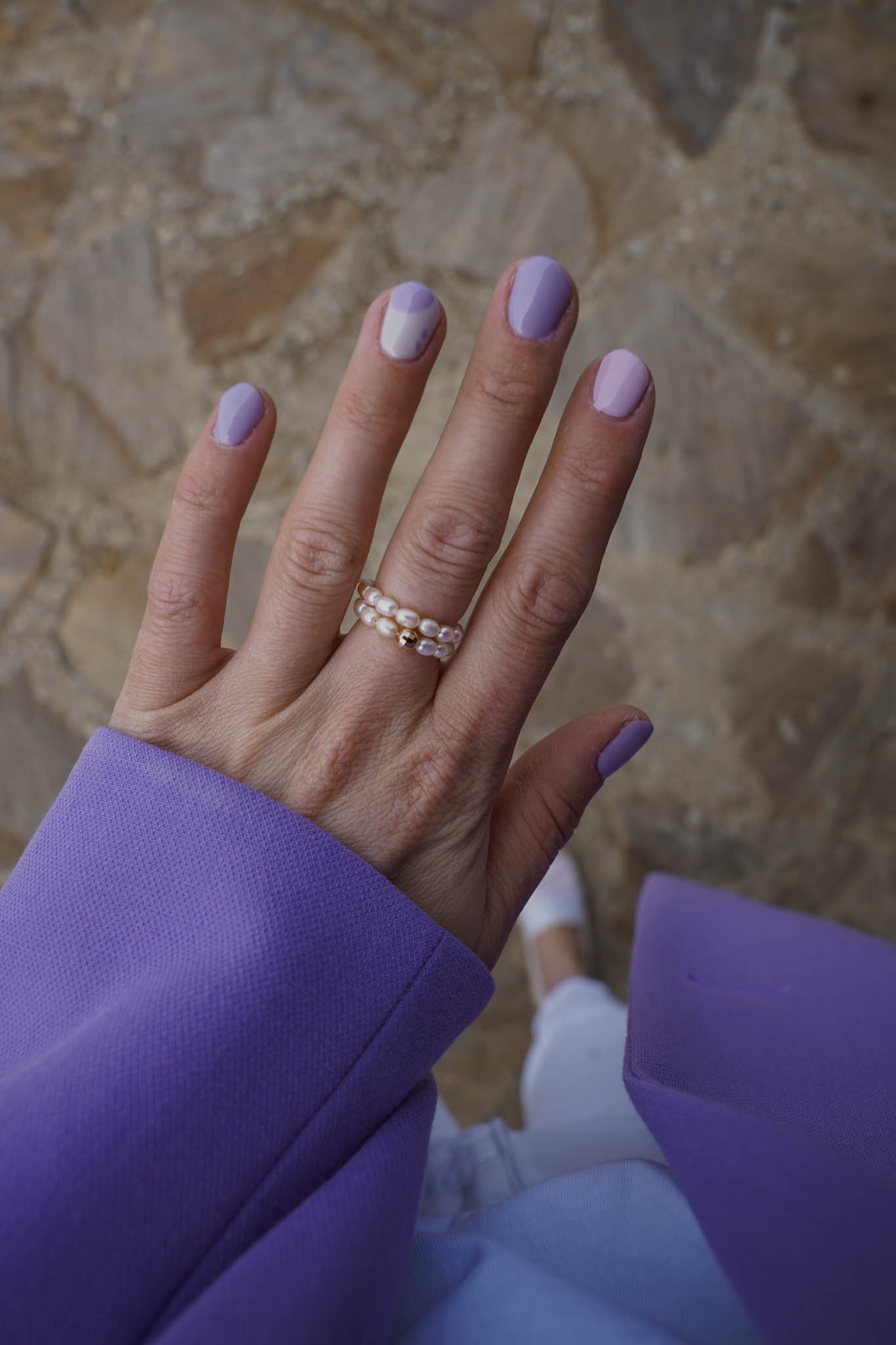 alessandro striplac lilac nails, lila Nagellack