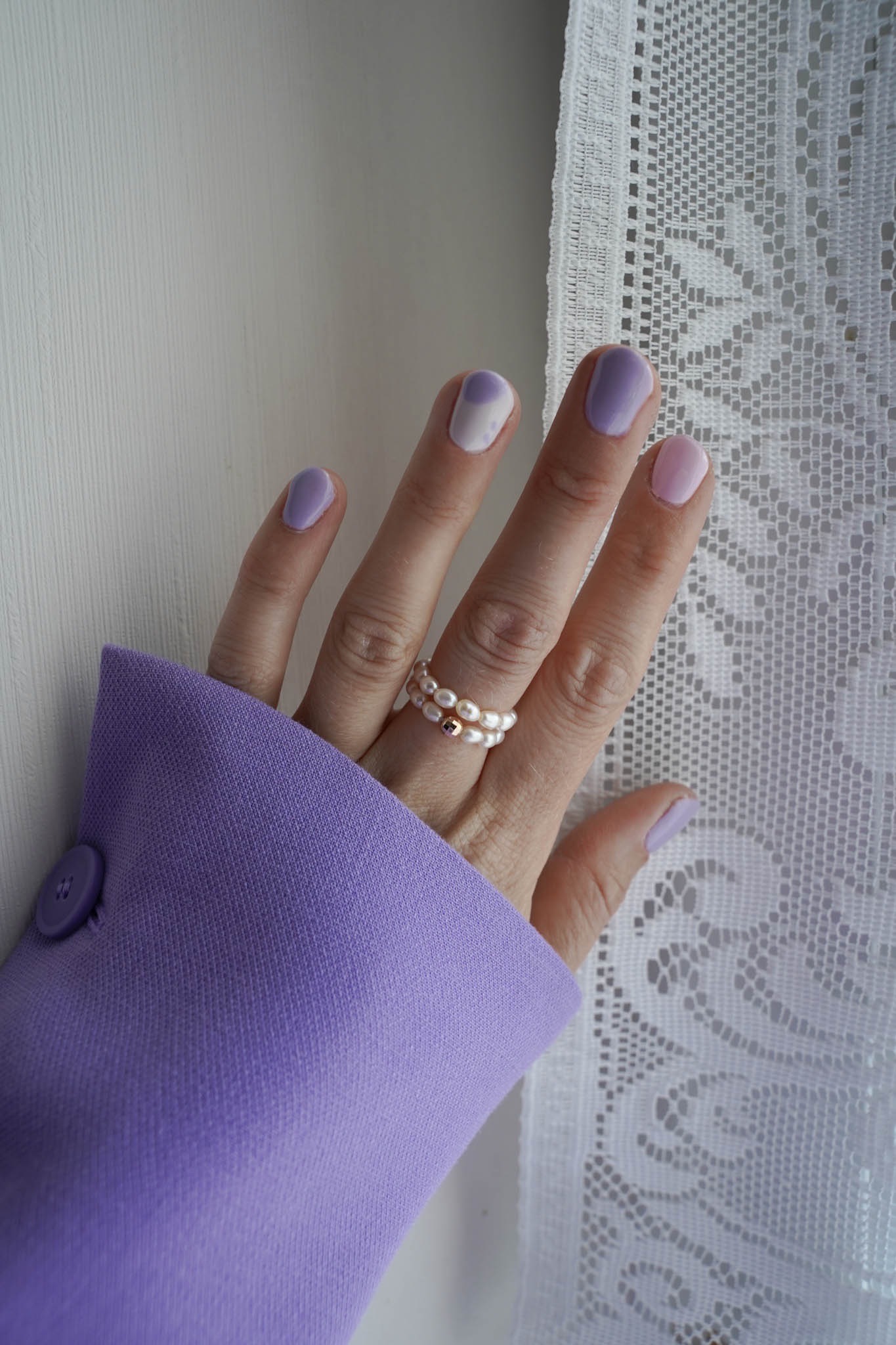 alessandro striplac lilac nails, lila Nagellack