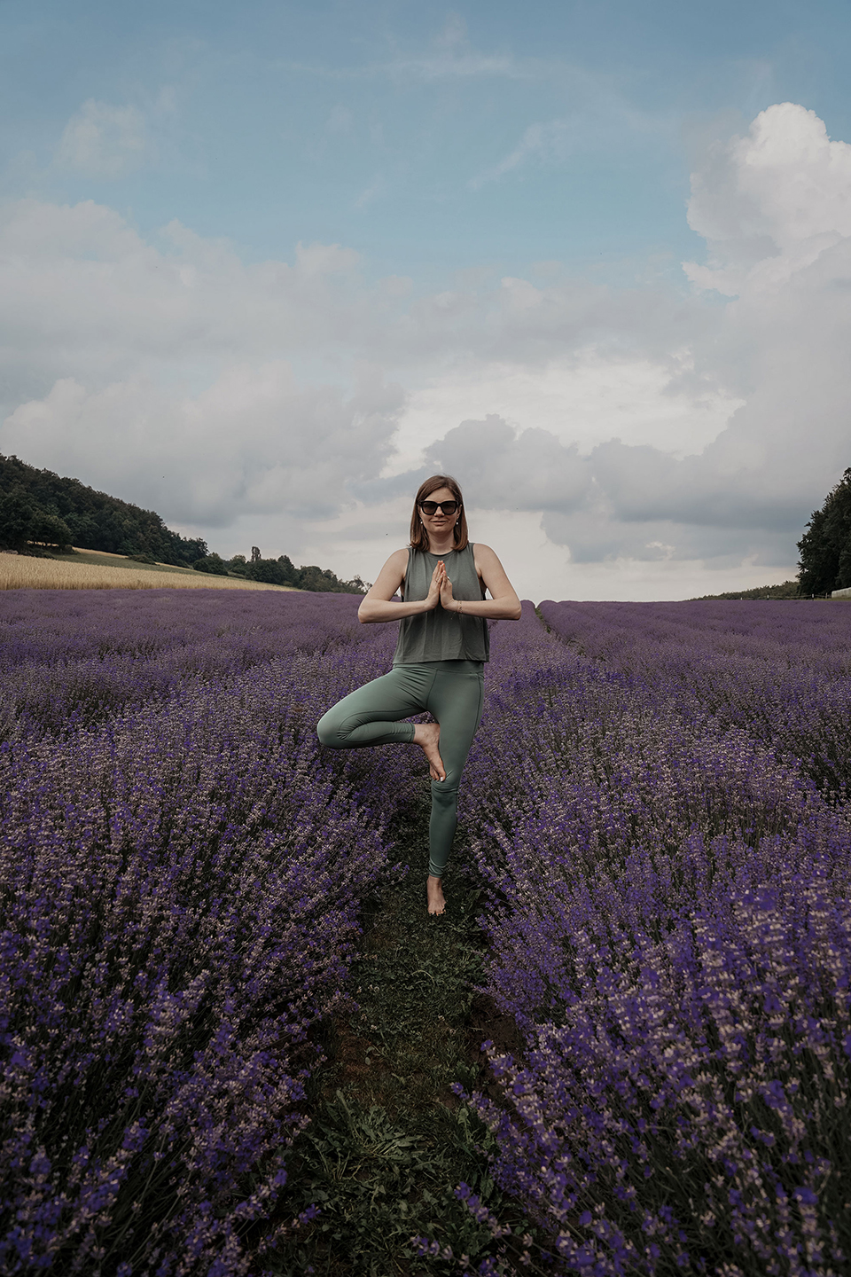 Lavendel Feld Armedangels Activewear, Yoga