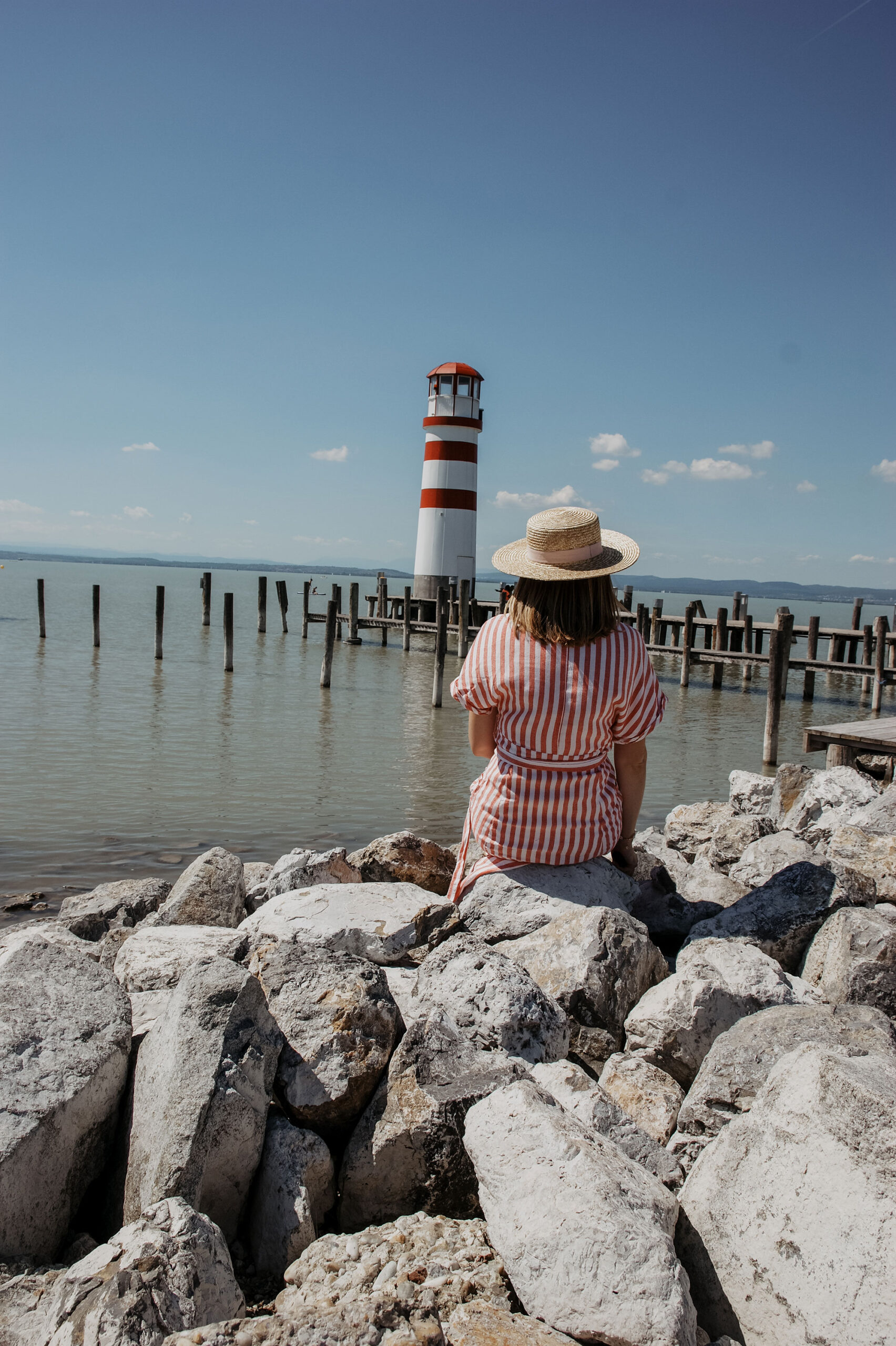 Podersdorf am See Leuchtturm Neusiedler See