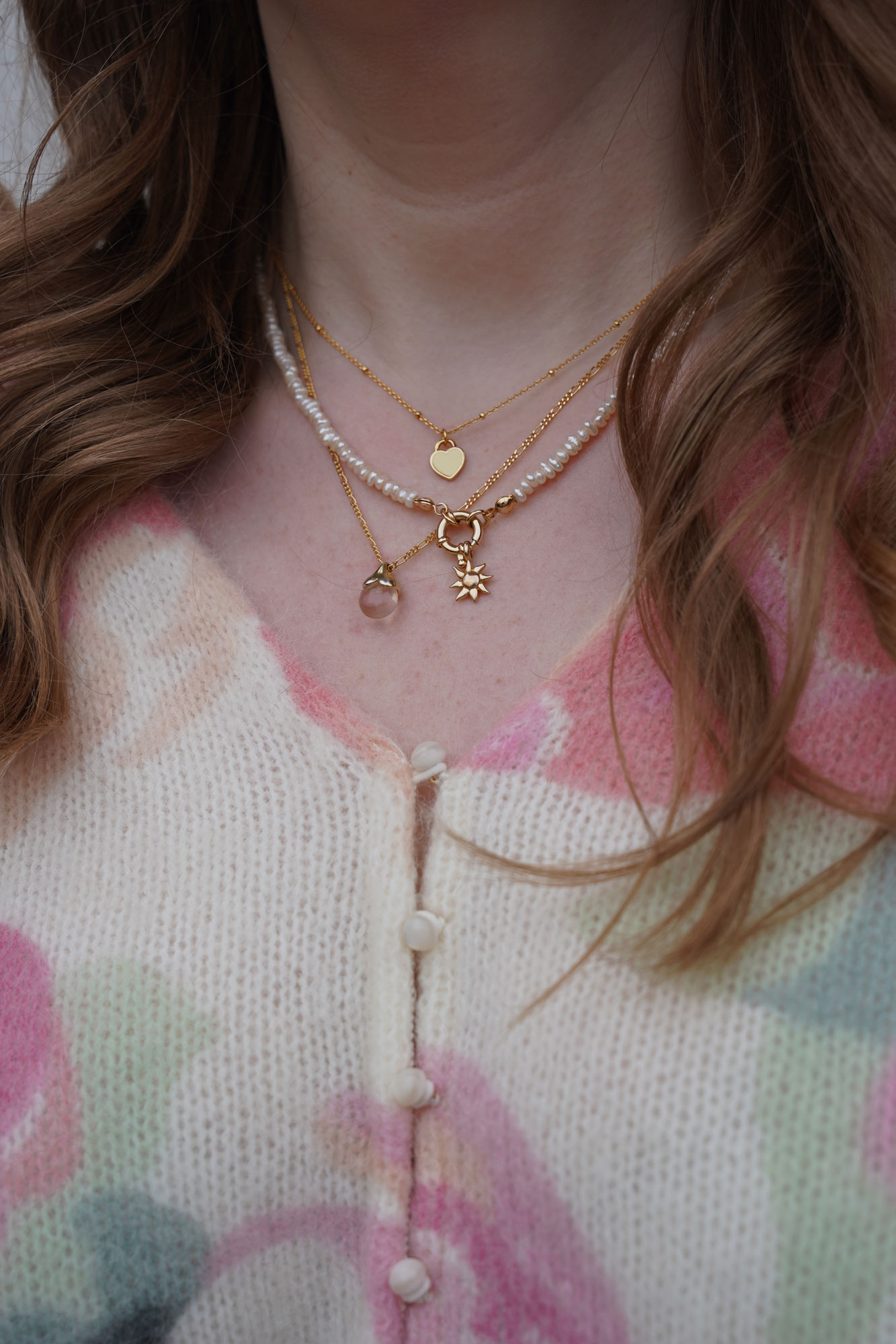 Ketten Layering Halsketten necklaces