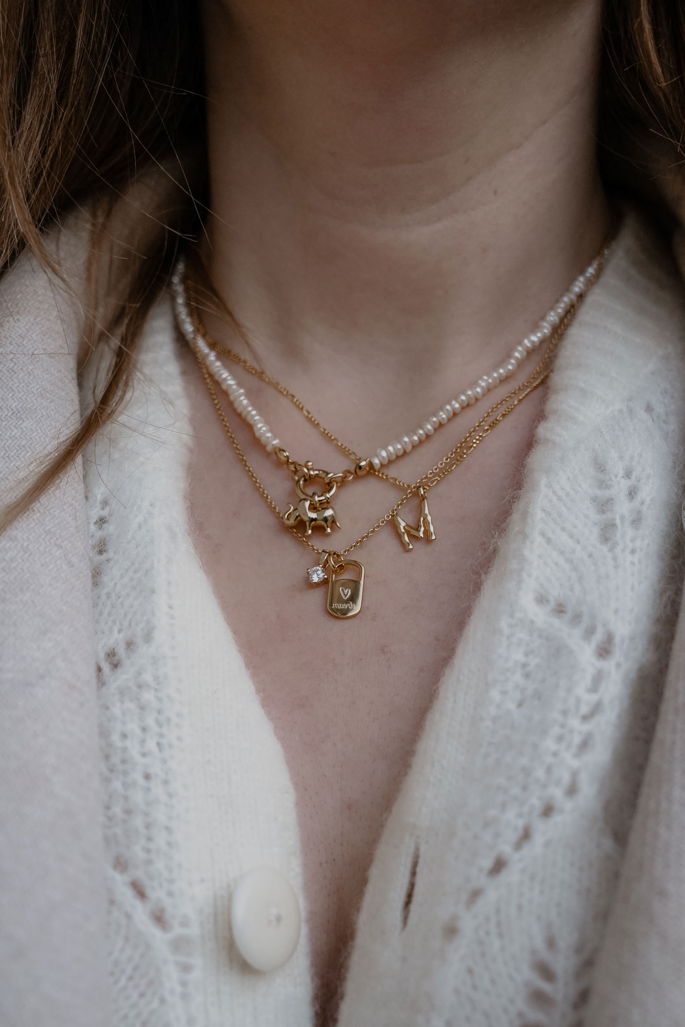 Ketten Layering Halsketten necklaces