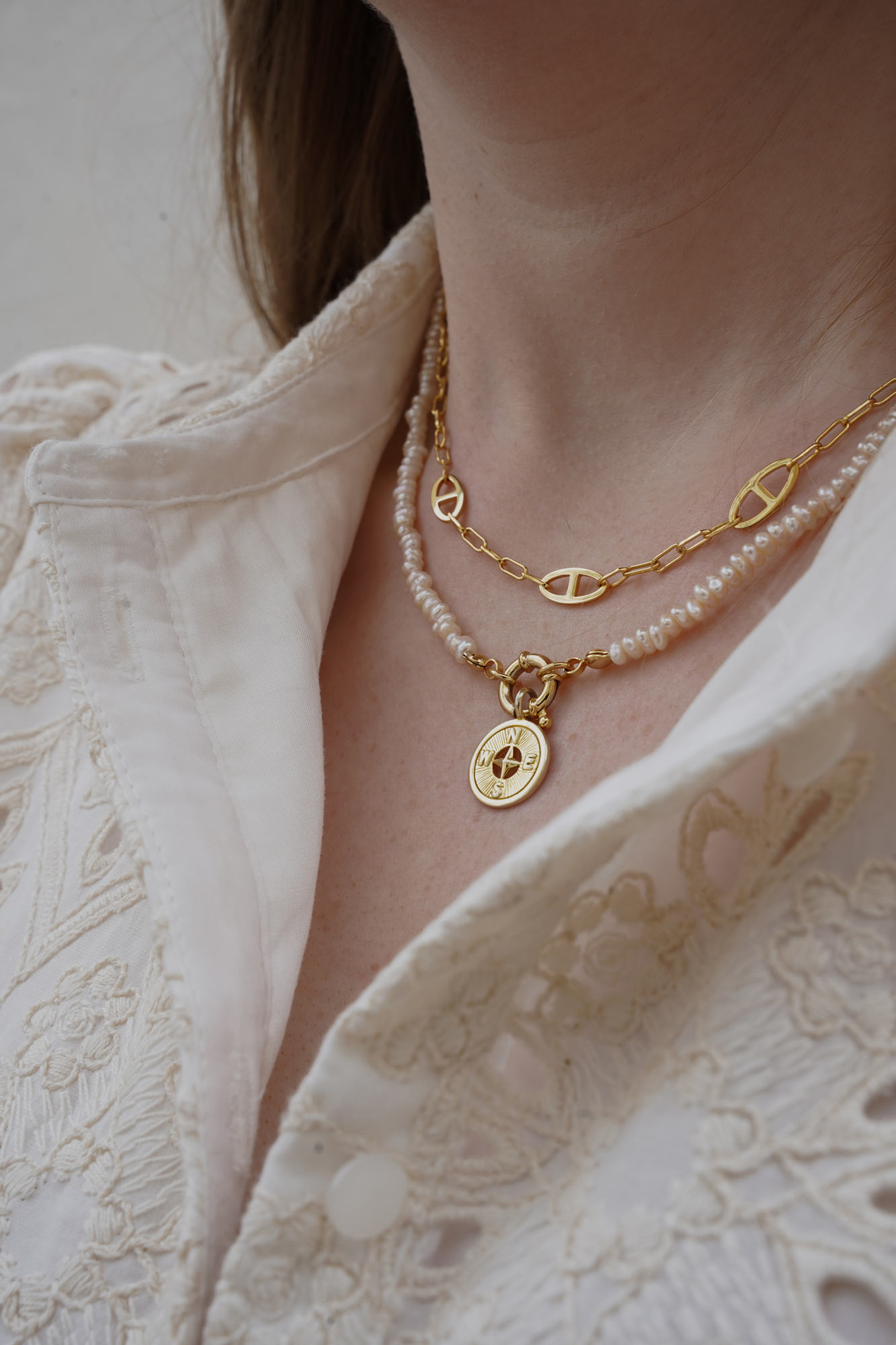 Ketten Layering Halsketten necklaces