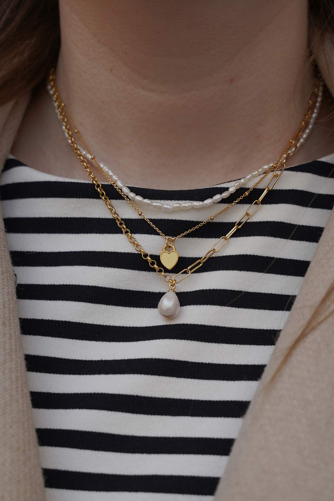 Ketten Layering Halsketten necklaces