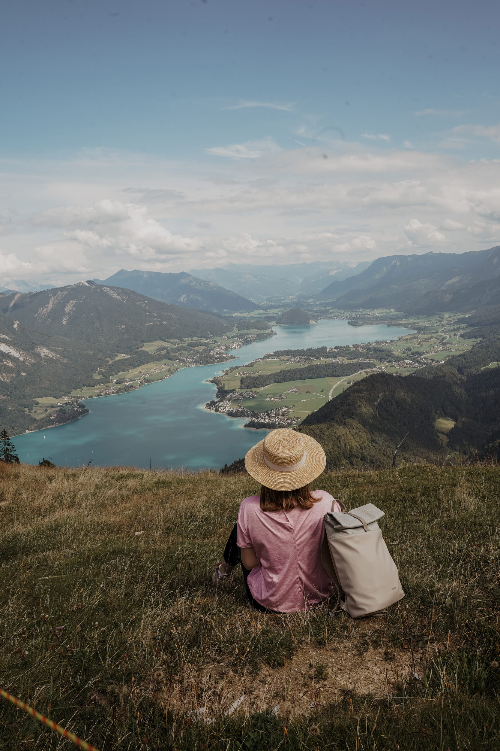 Zwölferhorn, Ausflug, Wanderung, Wolfgangsee, Österreich Urlaub