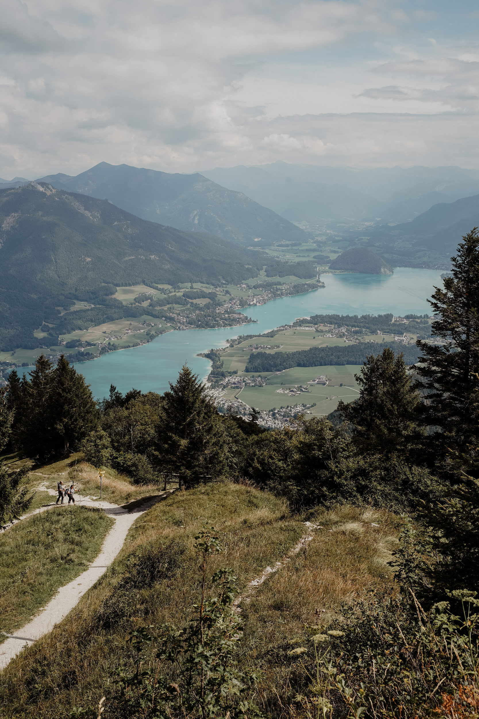 Zwölferhorn, Ausflug, Wanderung, Wolfgangsee, Österreich Urlaub