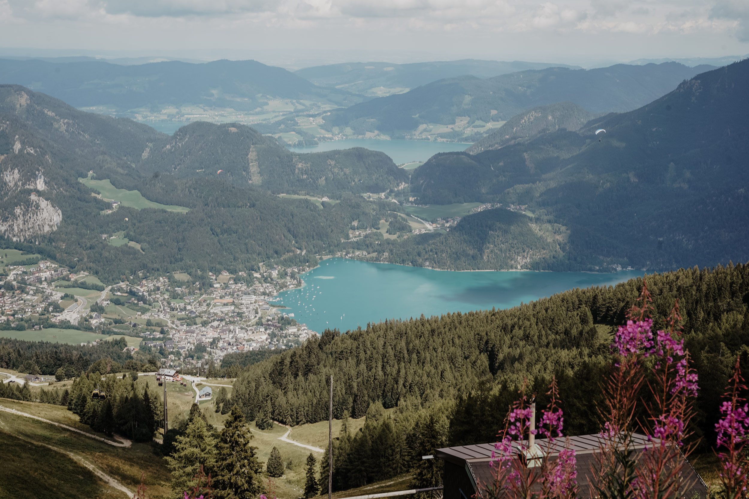 Zwölferhorn, Ausflug, Wanderung, Wolfgangsee, Österreich Urlaub