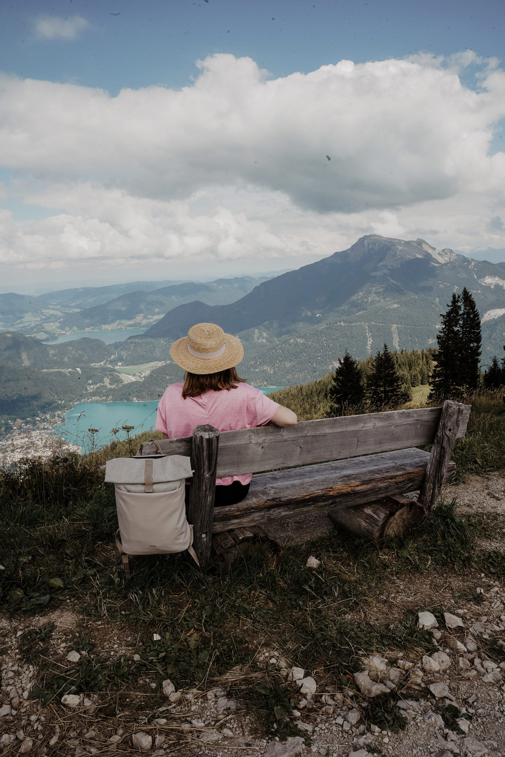 Zwölferhorn, Ausflug, Wanderung, Wolfgangsee, Österreich Urlaub