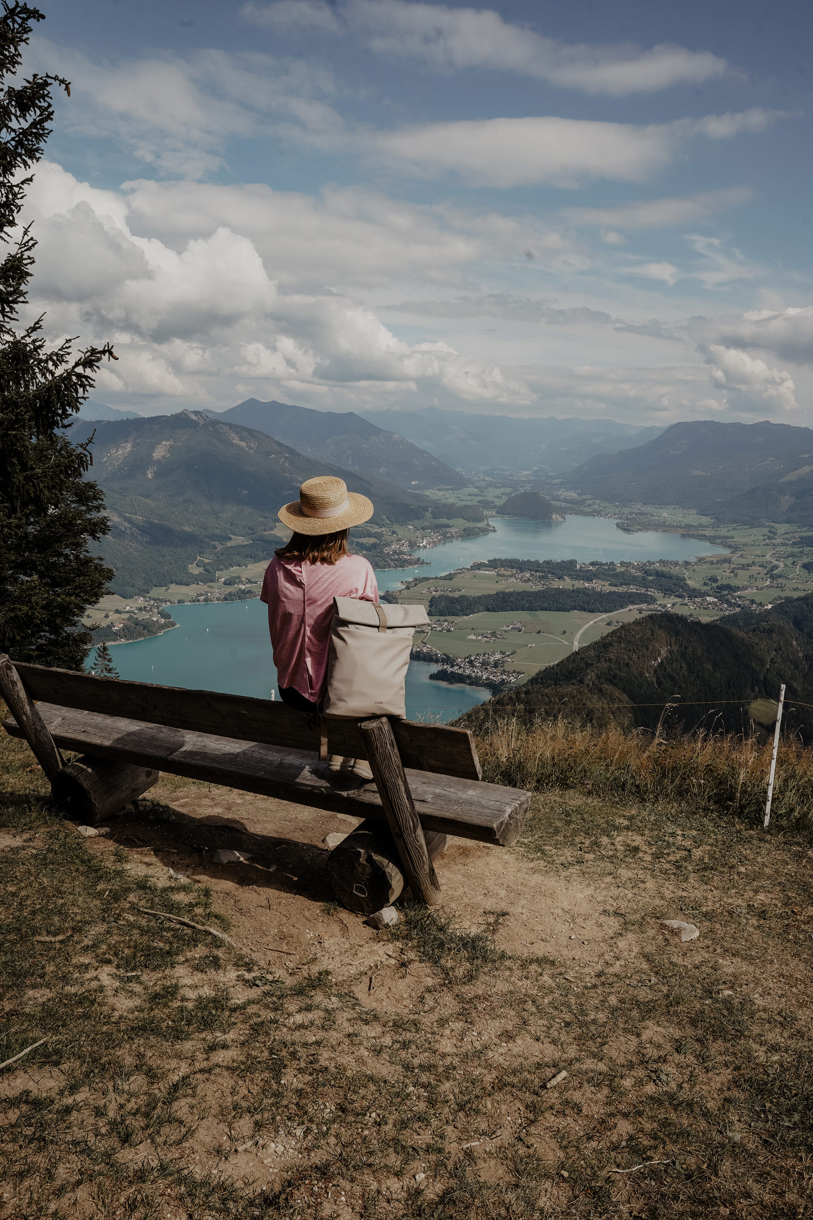 Zwölferhorn, Ausflug, Wanderung, Wolfgangsee, Österreich Urlaub