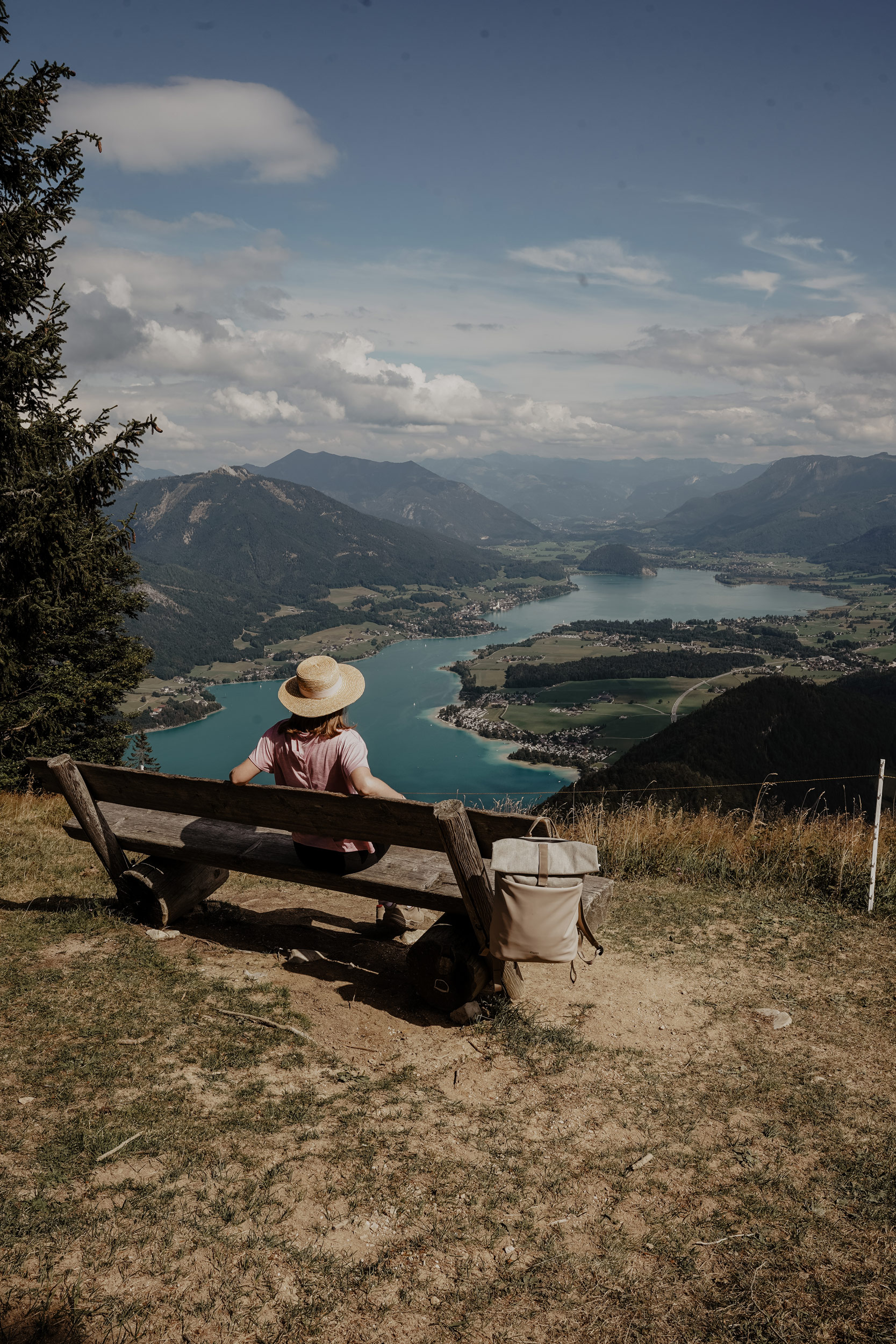 Zwölferhorn, Ausflug, Wanderung, Wolfgangsee, Österreich Urlaub