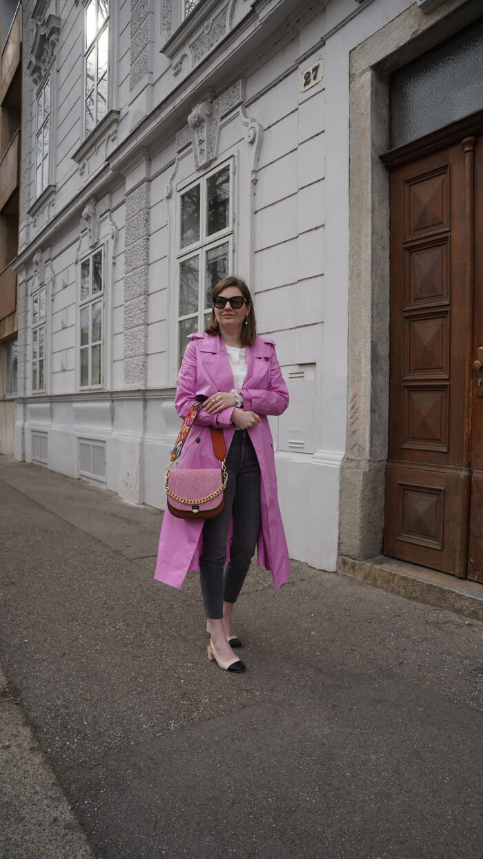 Spring Outfit Trenchcoat, Beige, Jeans, Zoe Lu Best Buddy