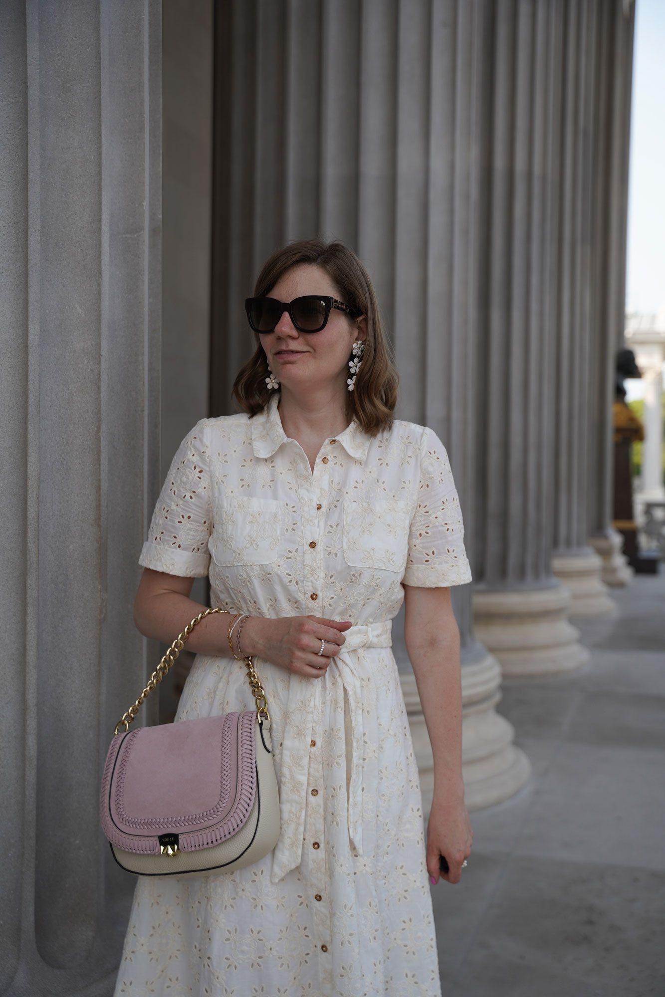 Sezane Sommerkleid summer dress white dress Vienna Zoe Lu Best Buddy