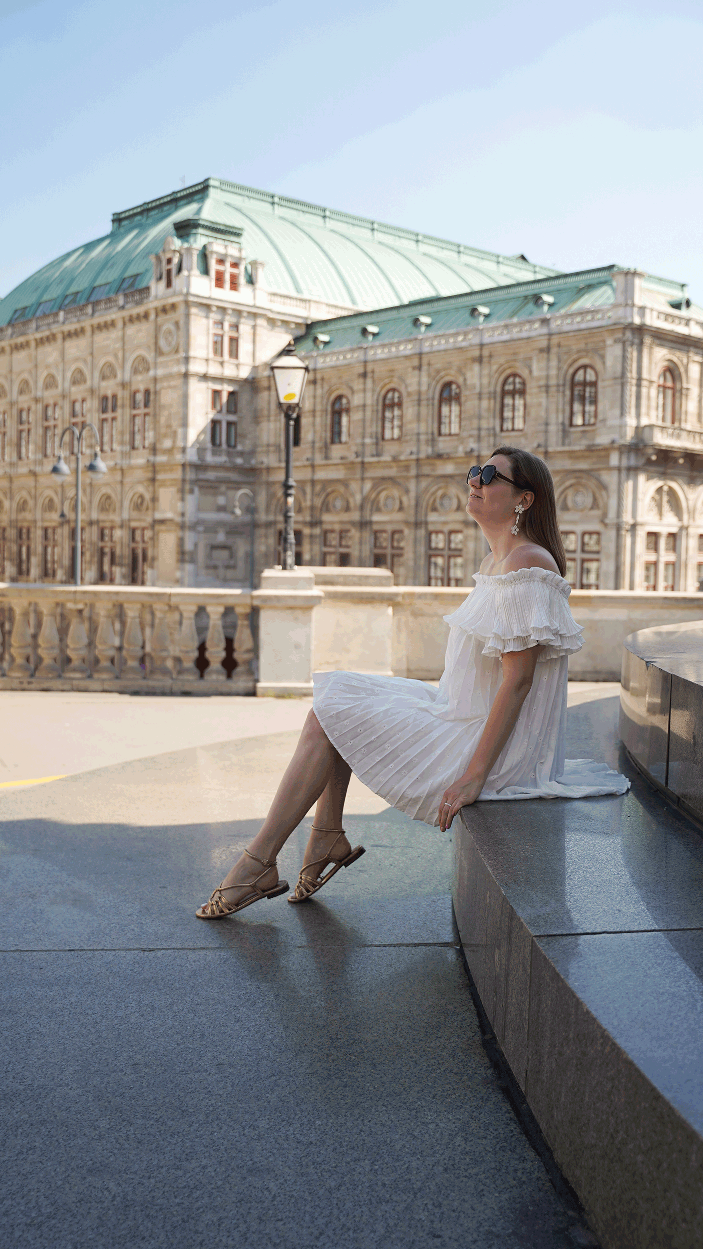 Sezane Sommerkleid, summer dress, pleated dress, vienna