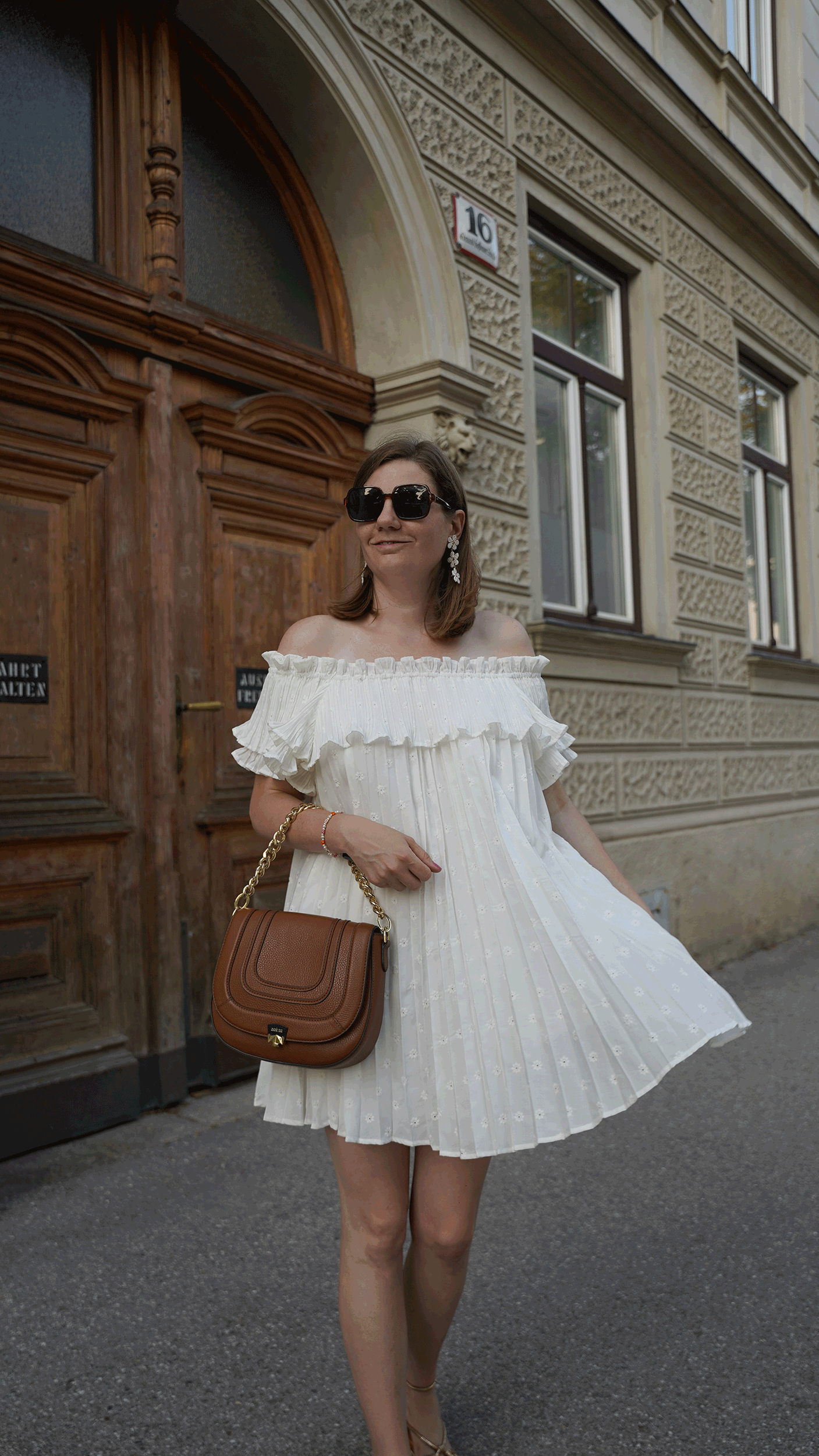 Sezane Sommerkleid, summer dress, pleated dress