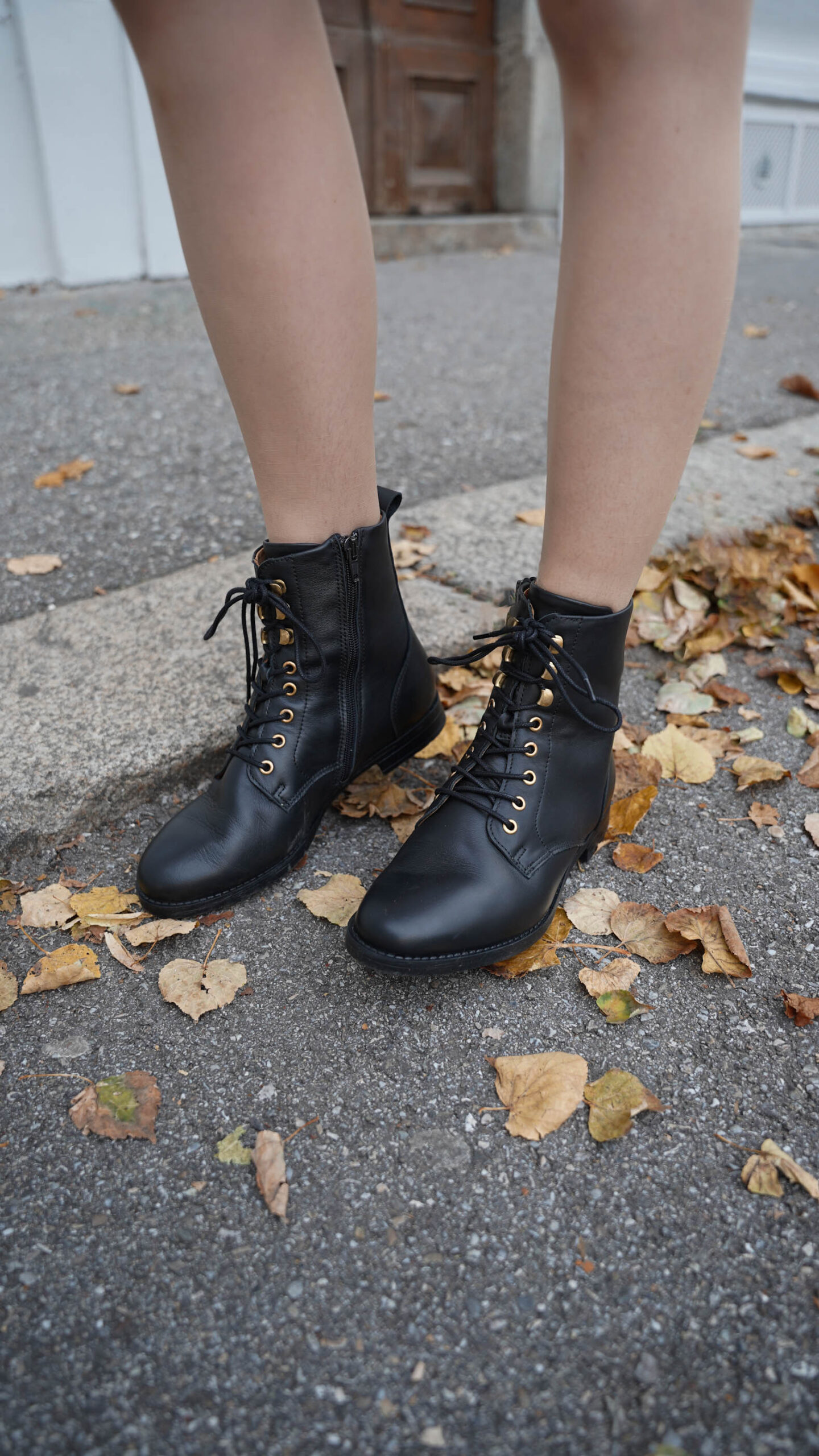 Boots, black, Stiefeletten, schnürstiefeletten